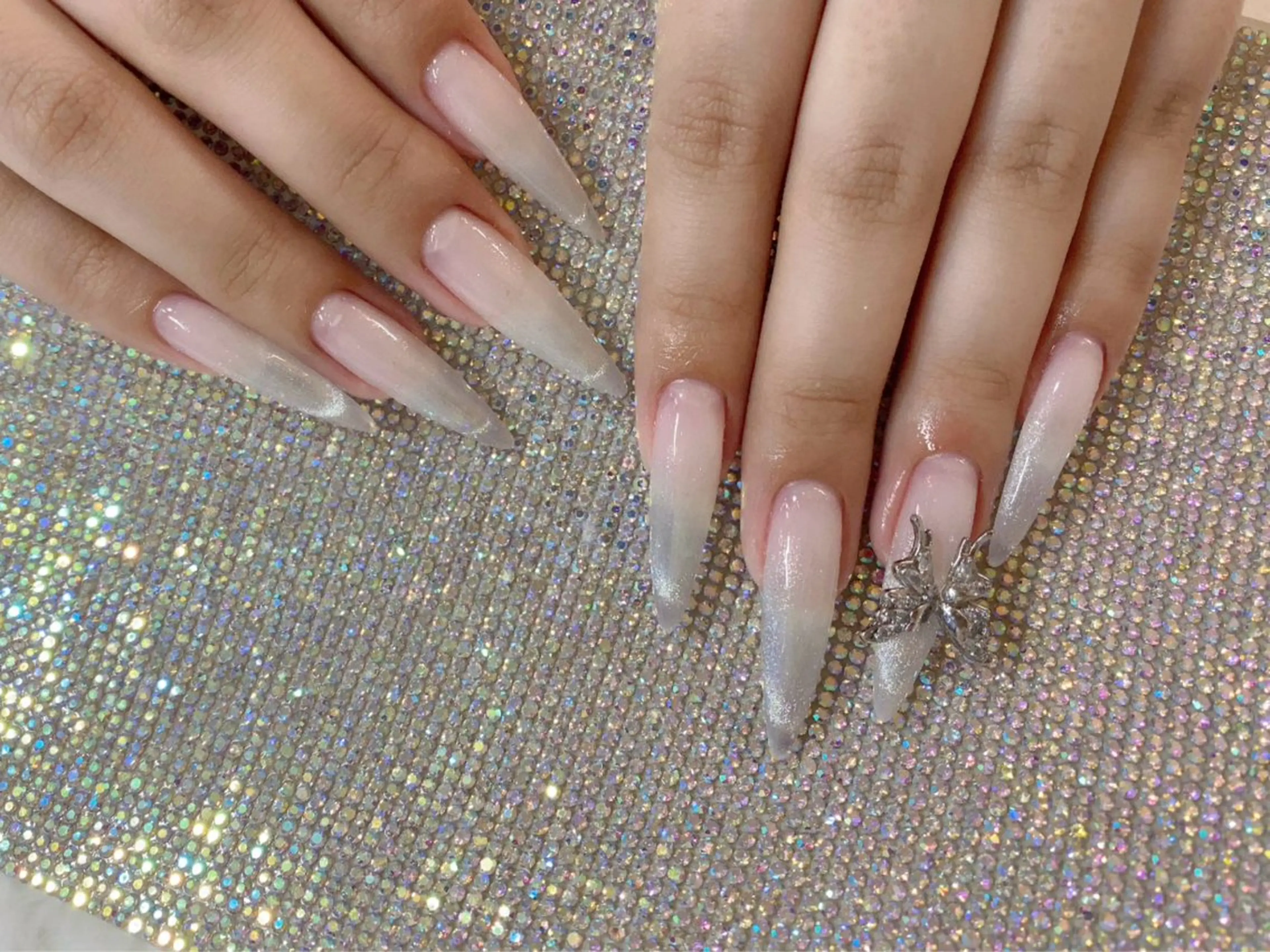 【チップ長さだし】マグネットワンカラ－/マグネットフレンチの写真