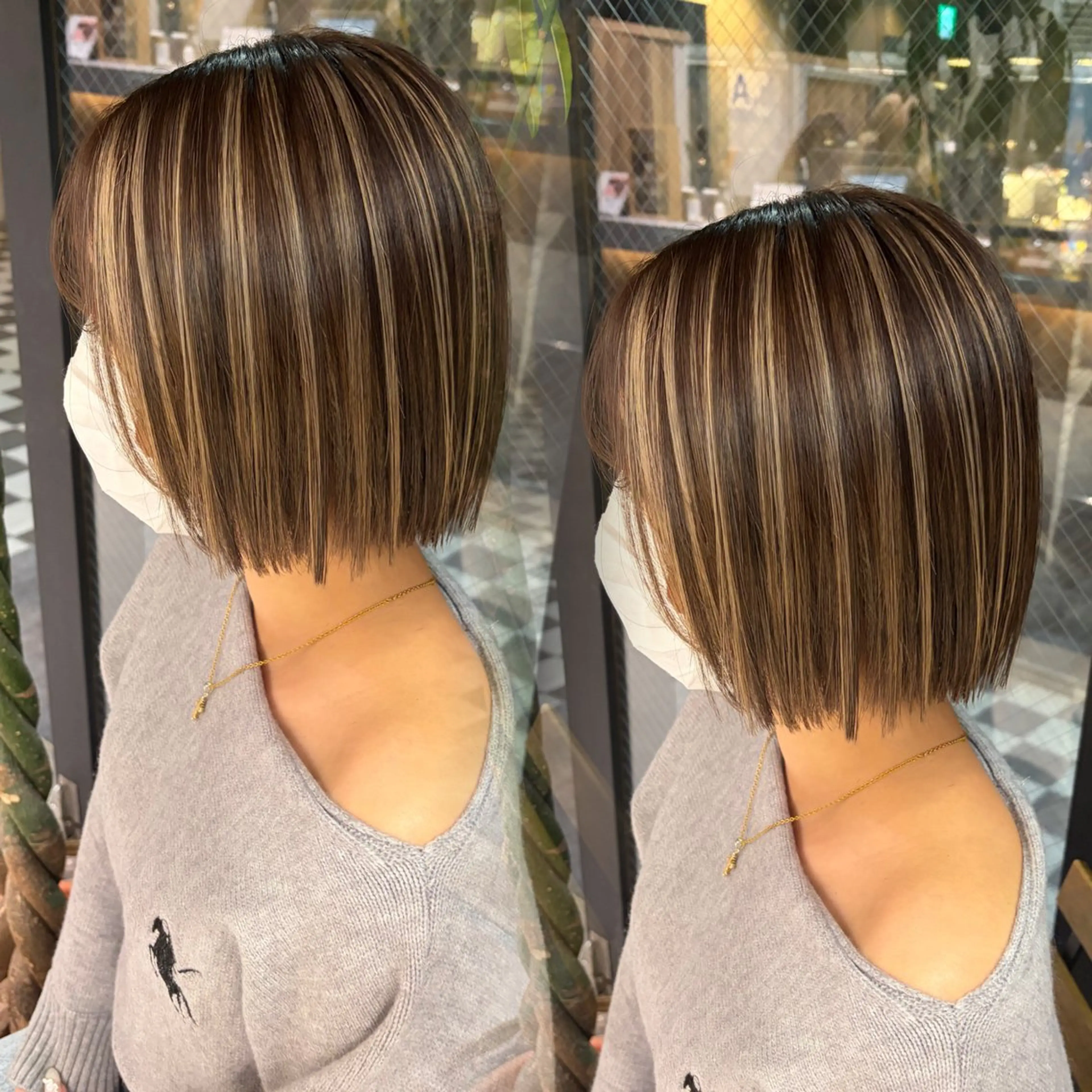 ショート カラー 🌊ハイライト Rizu🌊のヘアスタイル