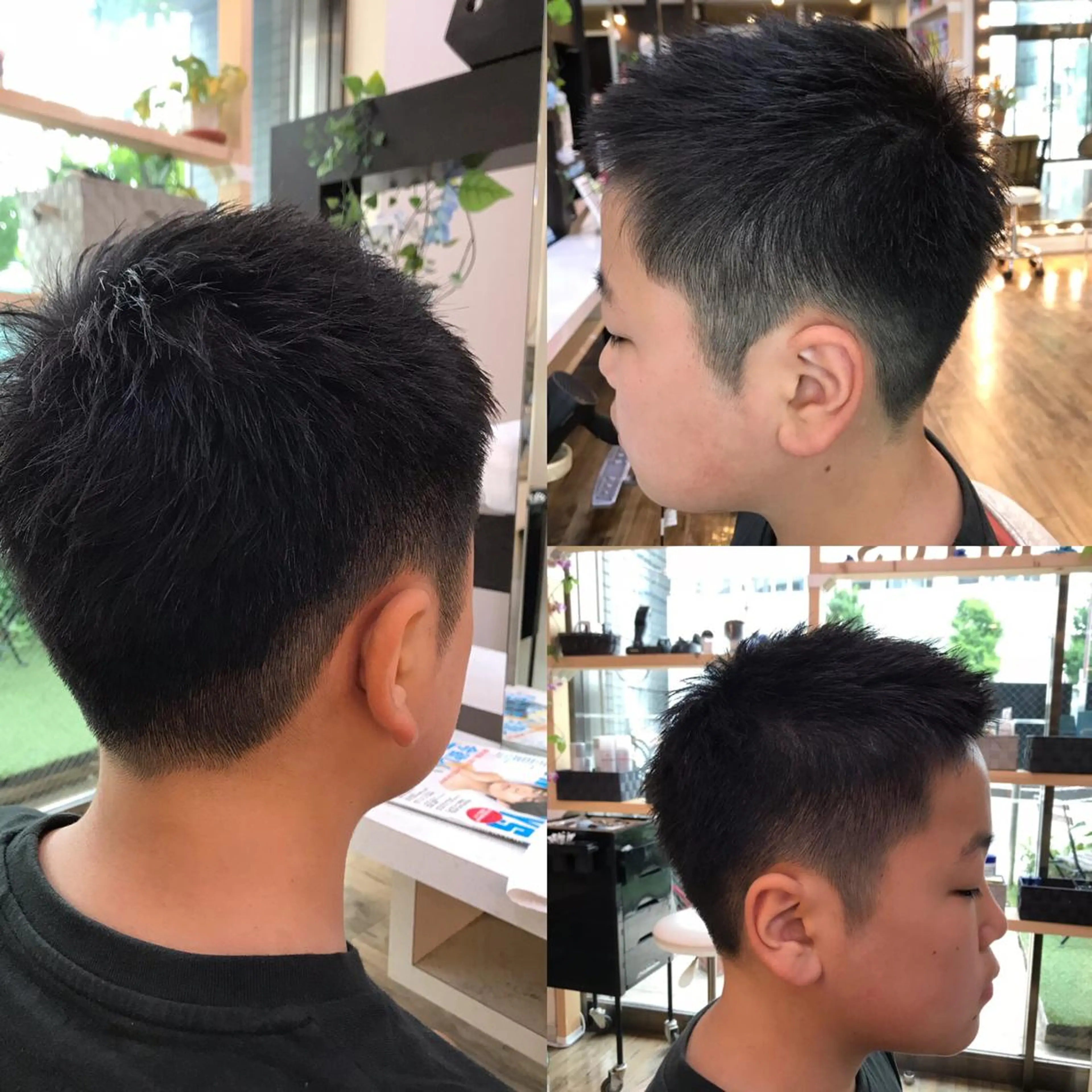 ショート メンズ キッズ メンズショート ショートヘア 赤羽、髪質改善サロン 吉野リョウスケのヘアスタイル