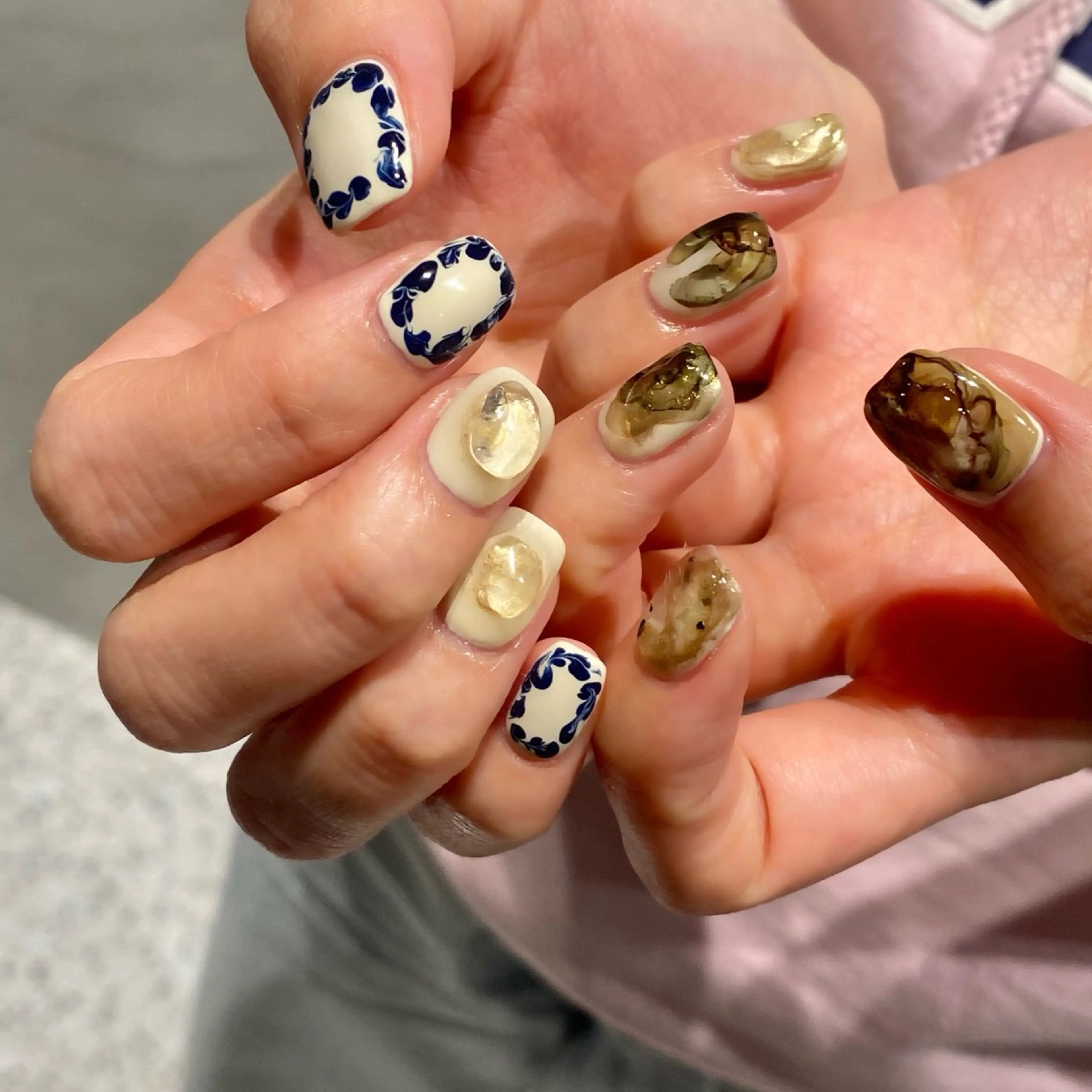 ネイル ハンドネイル Yuriko Omi パラジェル/渋谷のネイルデザイン