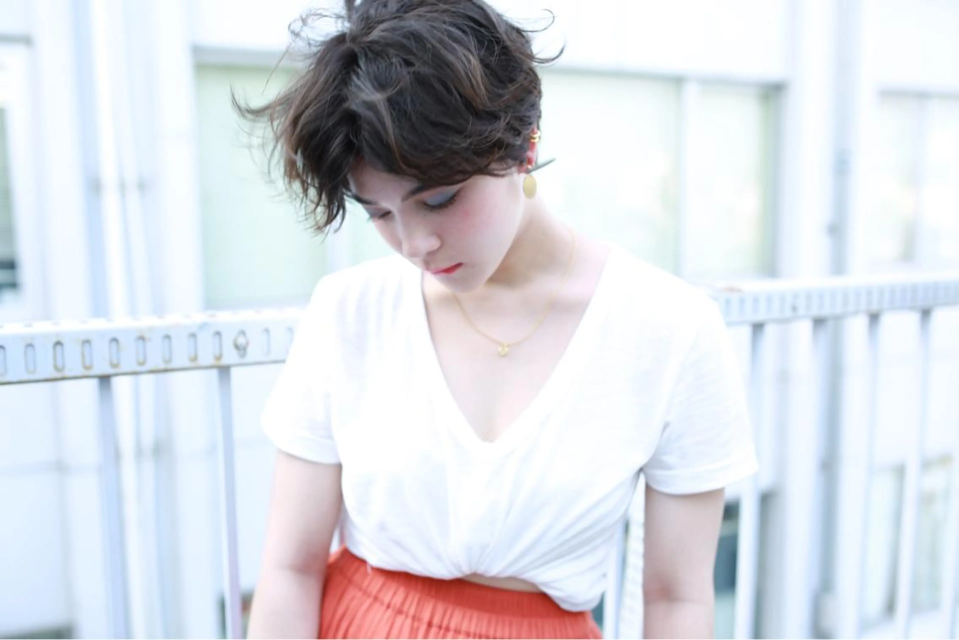 ショート カラー パーマ ヘアアレンジ メンズ キッズ ネイル マツエク・マツパ premier modelsのヘアスタイル