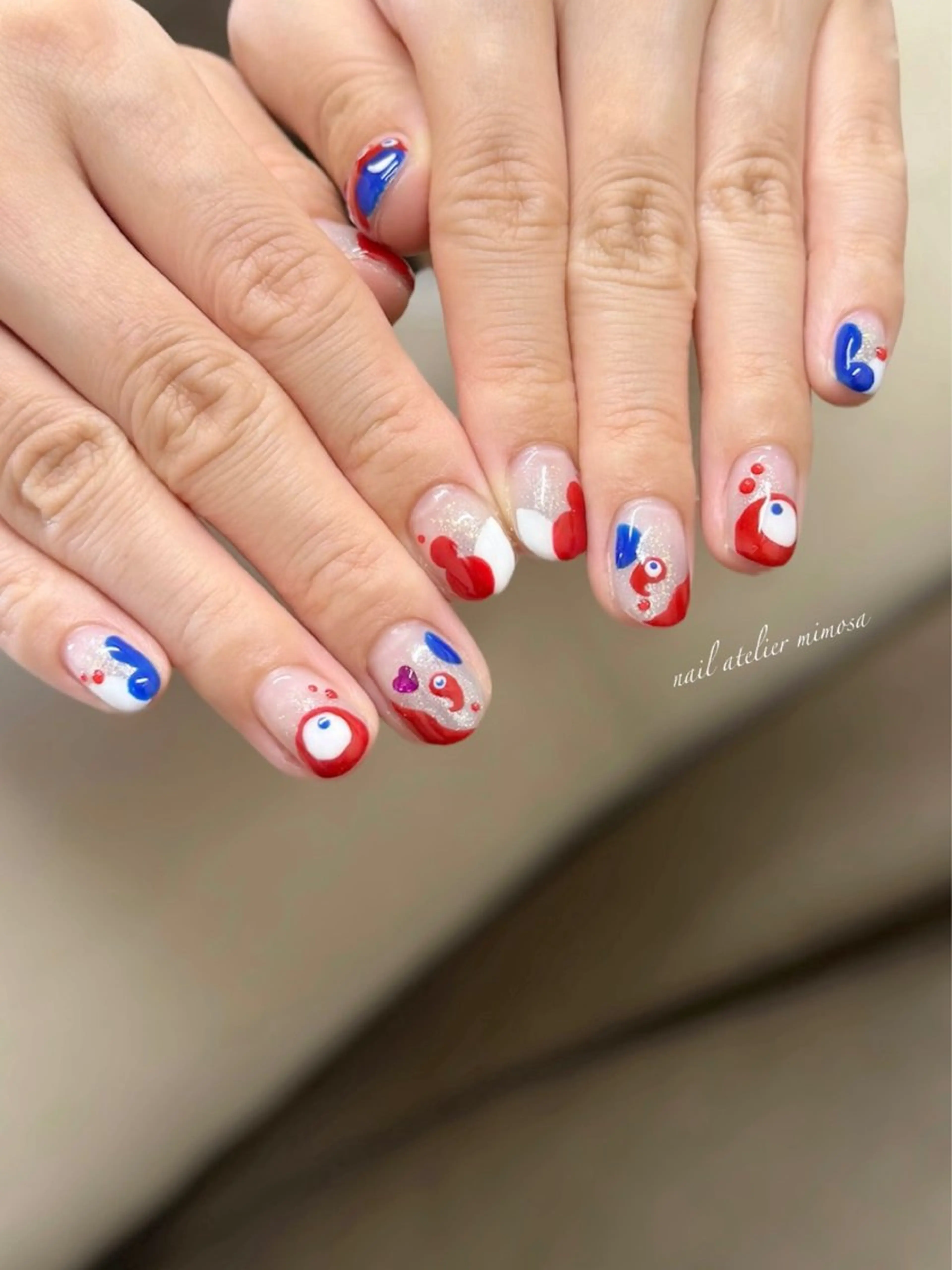 ネイル ハンドネイル アトリエ　ミモザ所属・いまむら あかりのネイルデザイン