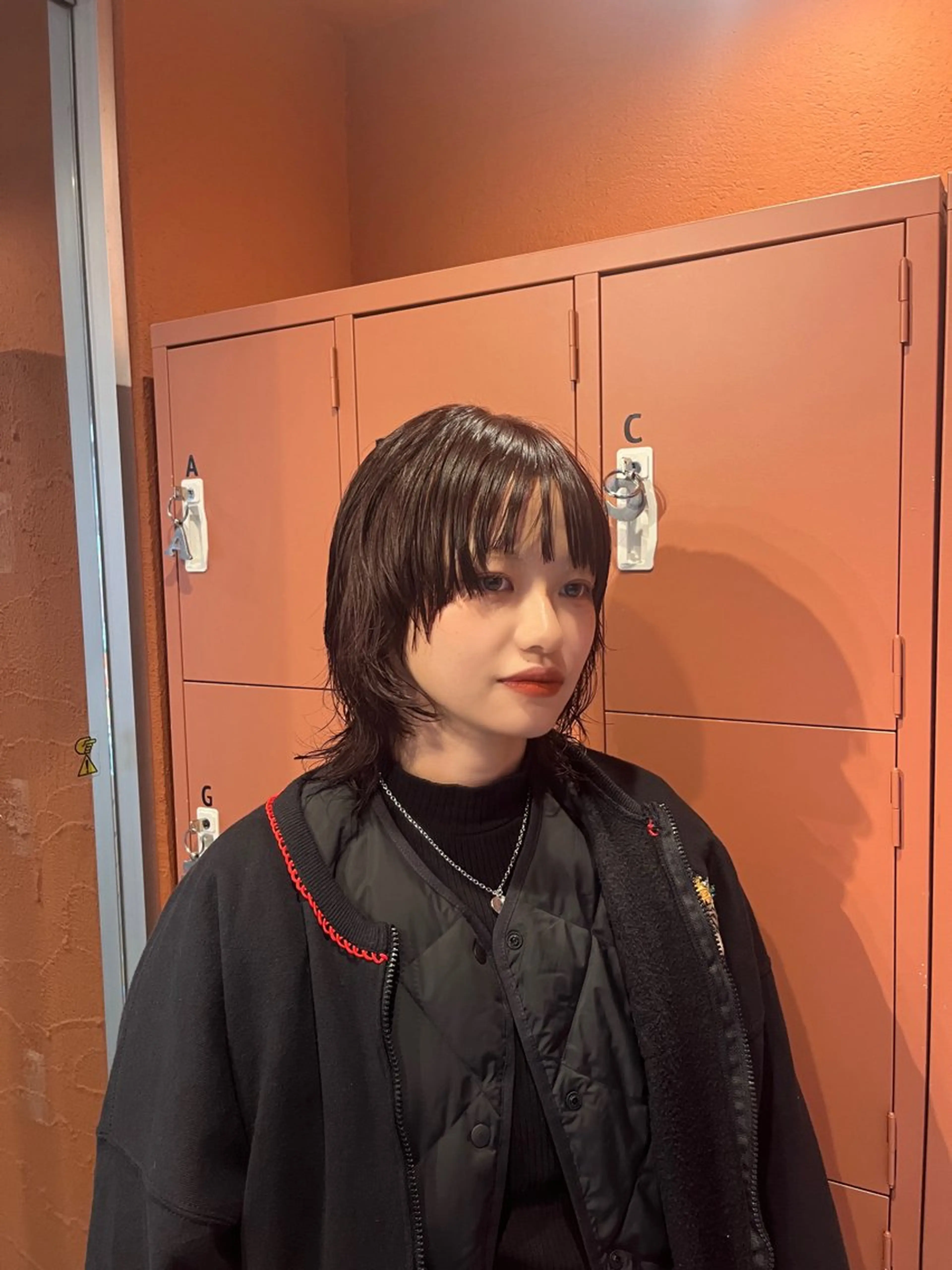 ミディアム パーマ Shion/ レイヤー/髪質改善のヘアスタイル