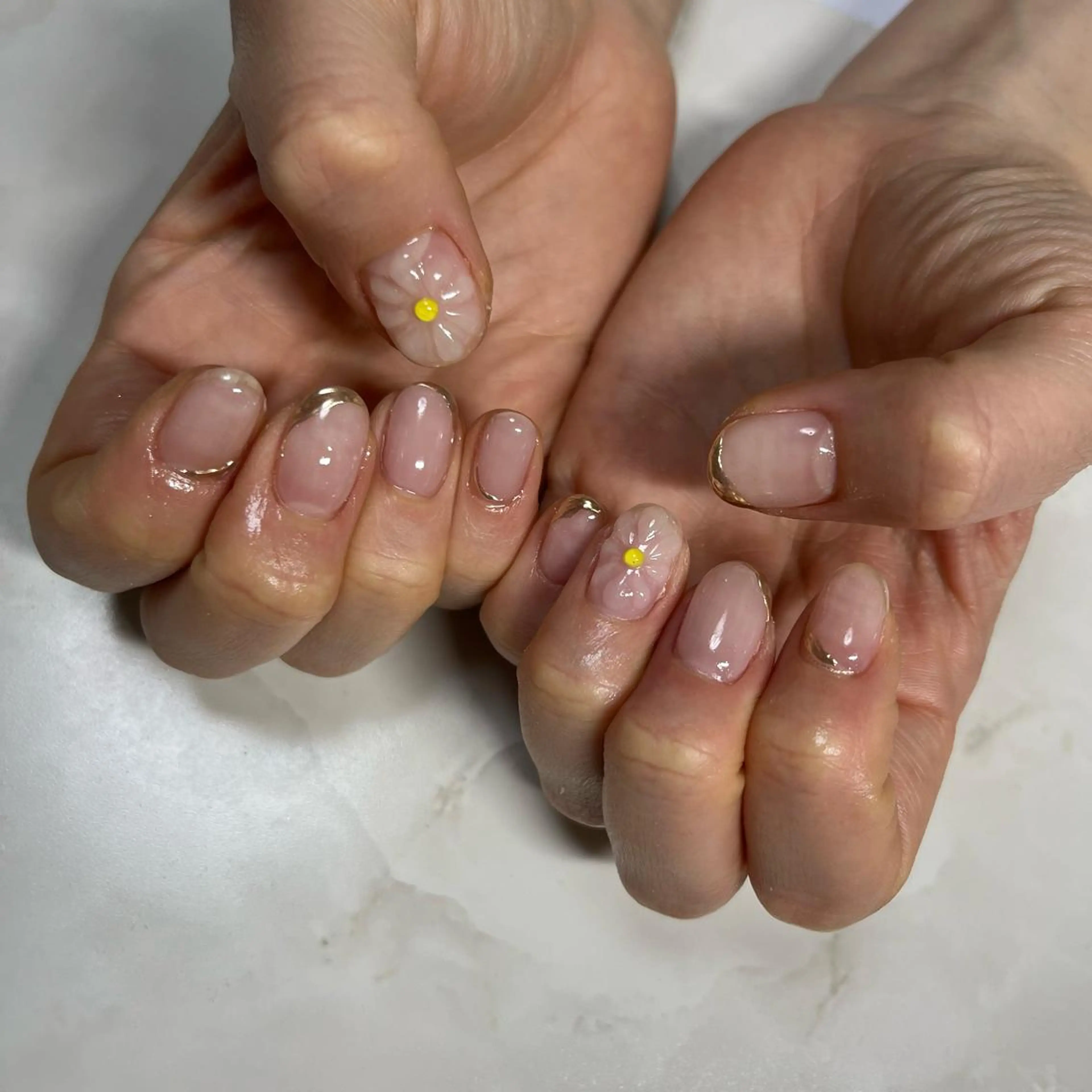 ショート カラー ネイル nail salon LNのネイルデザイン