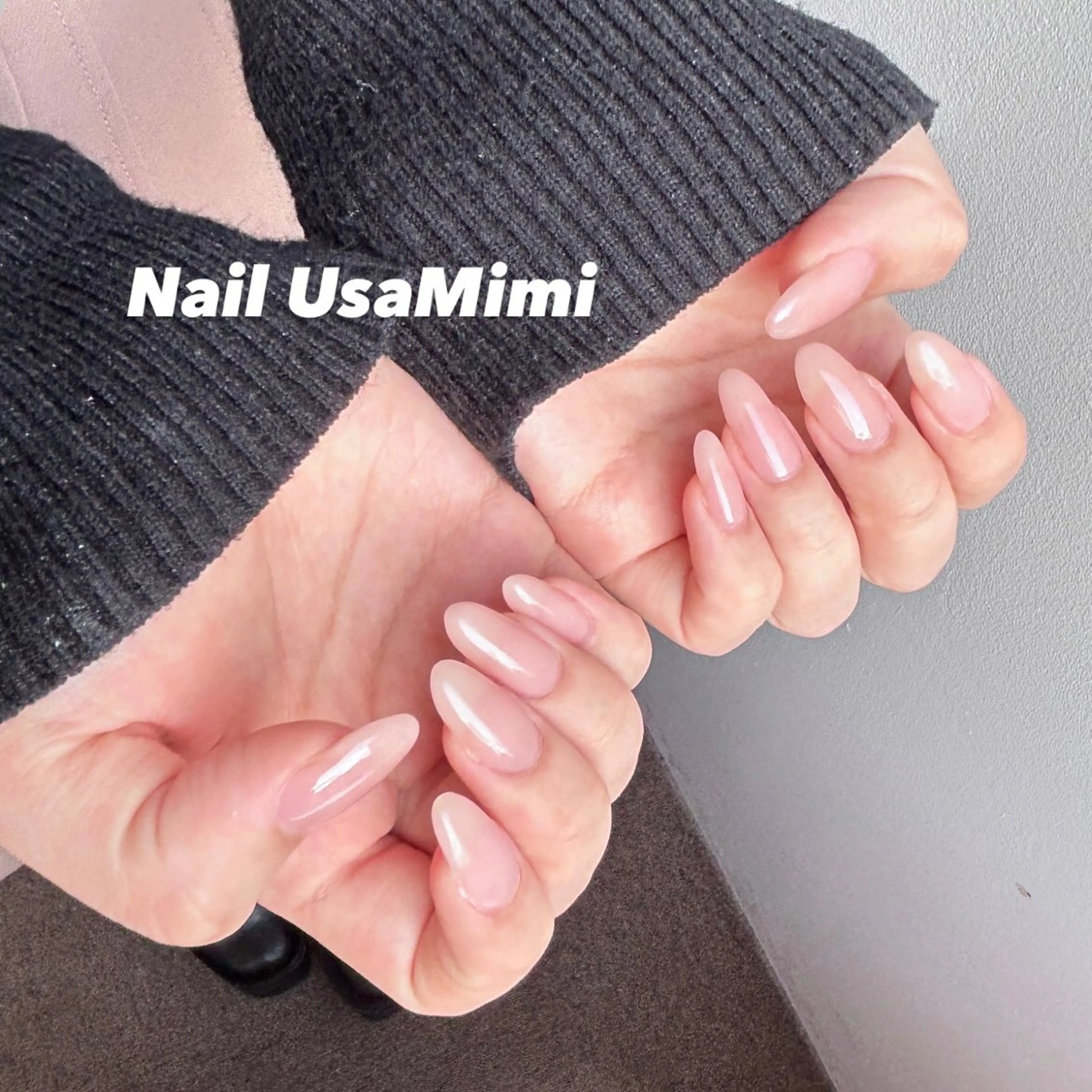 ネイル ジェルネイル マグネットネイル 持ち込み ワンカラーネイル パラジェル 本町ネイルNail UsaMimiのネイルデザイン