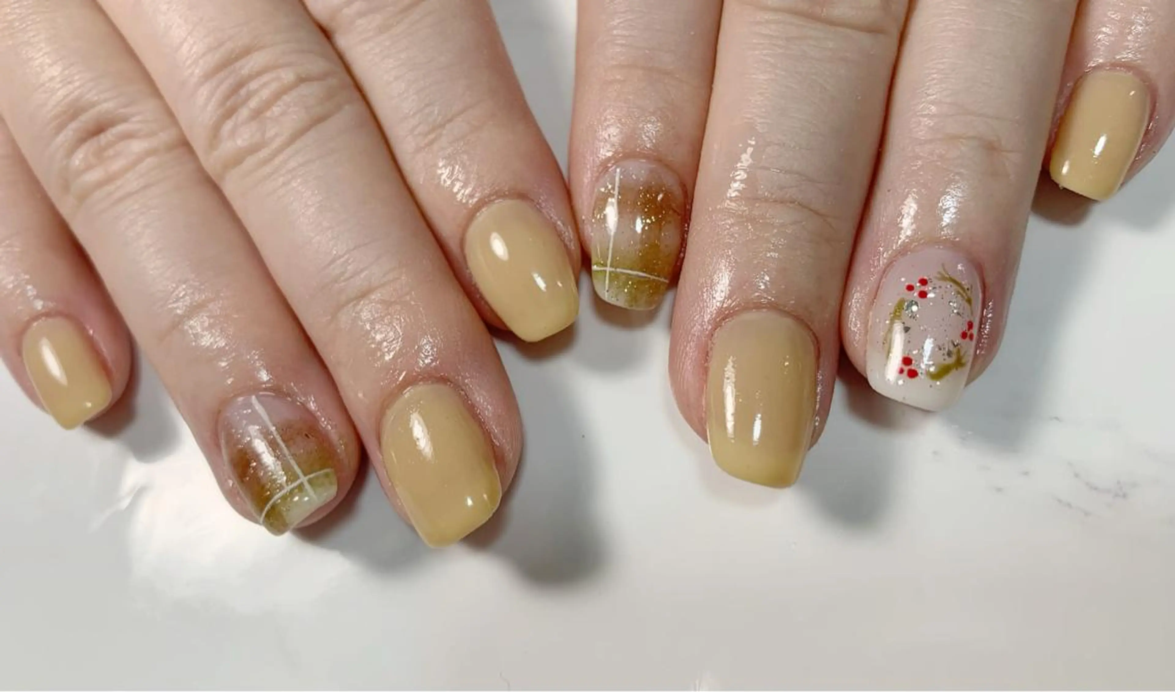 ショート ネイル Lino ﾟのネイルデザイン