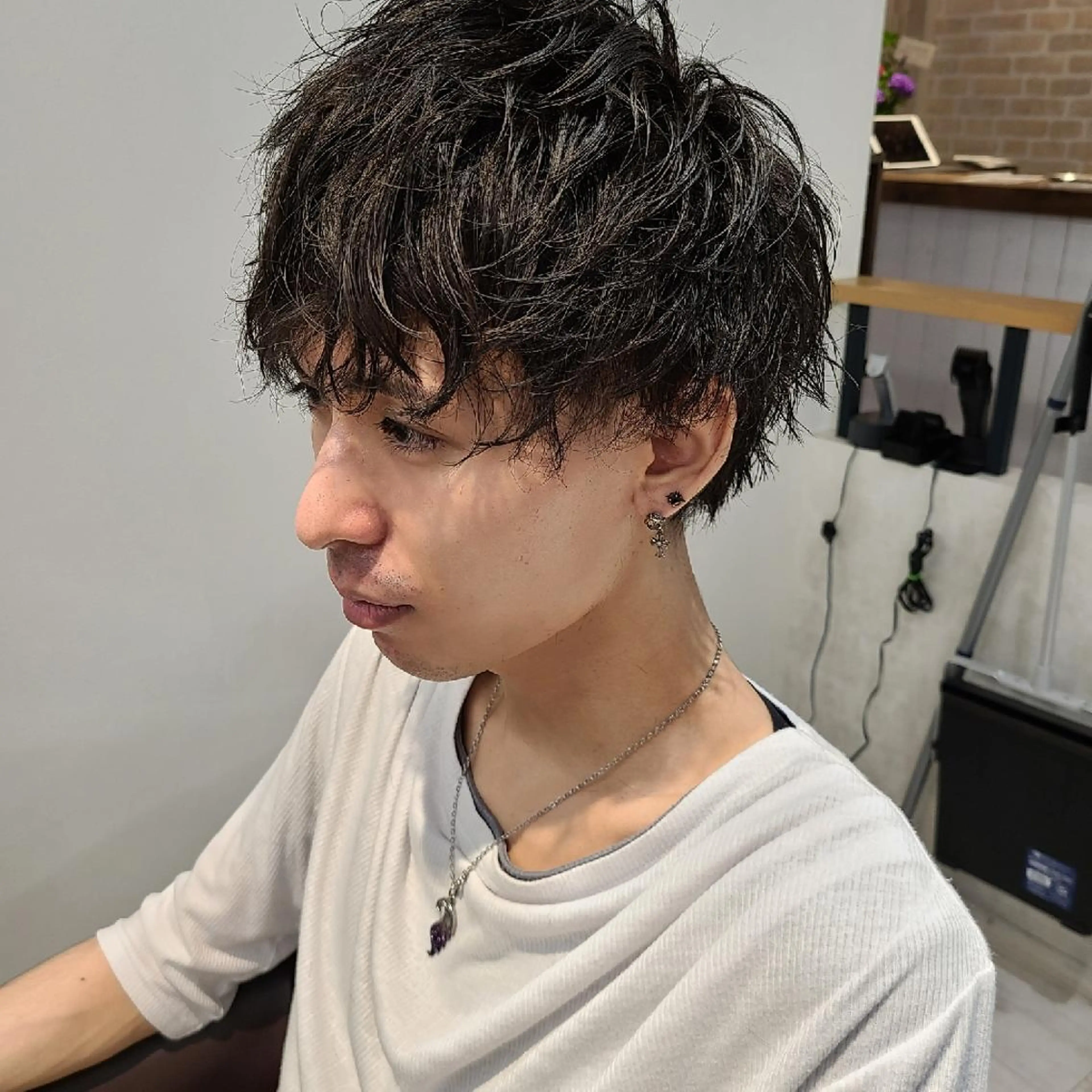 ショート メンズ メンズパーマ Stirmaison RYUSEIのヘアスタイル