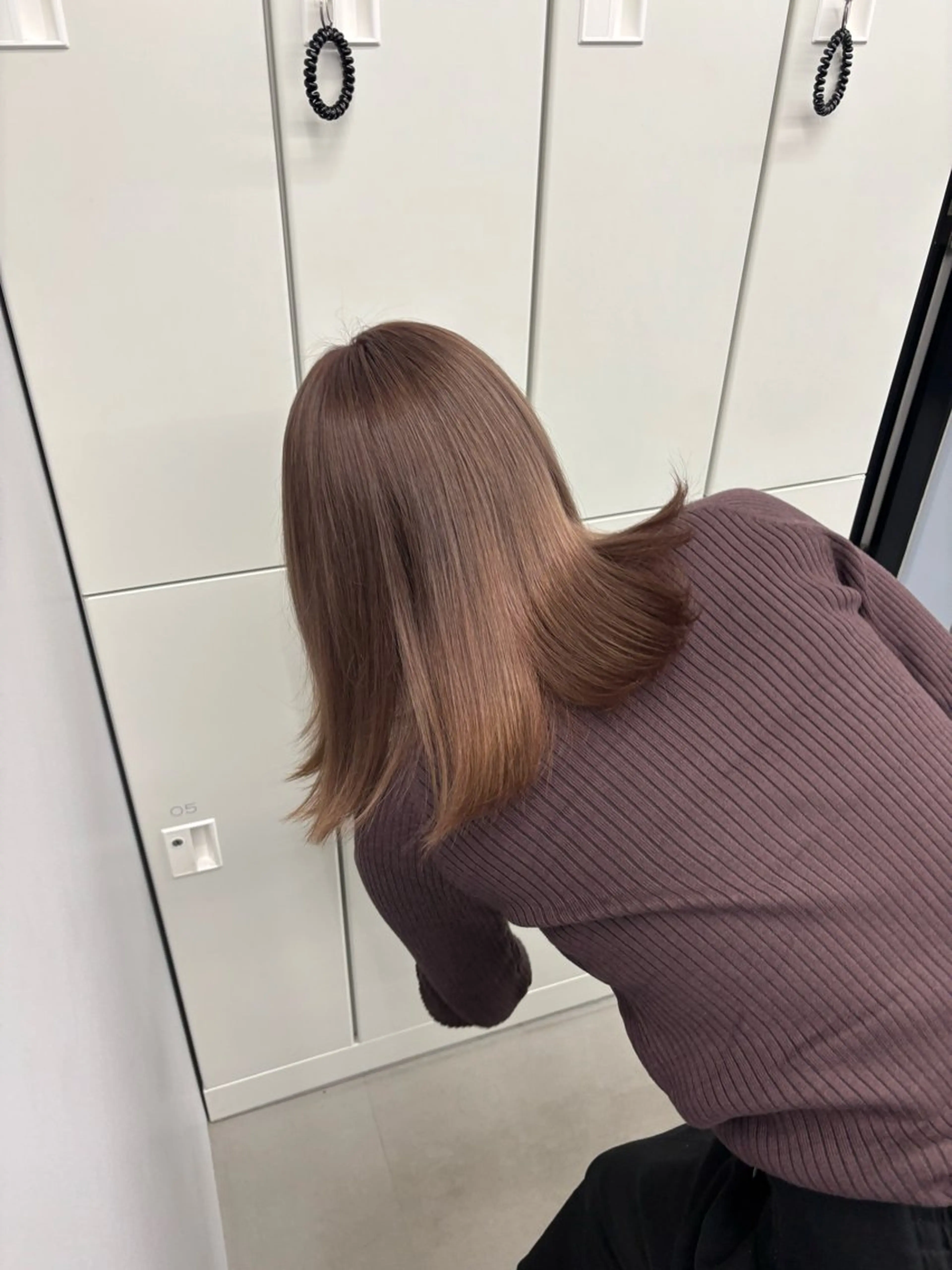 セミロング ヘアカラー ROCCO east / りんなのヘアスタイル