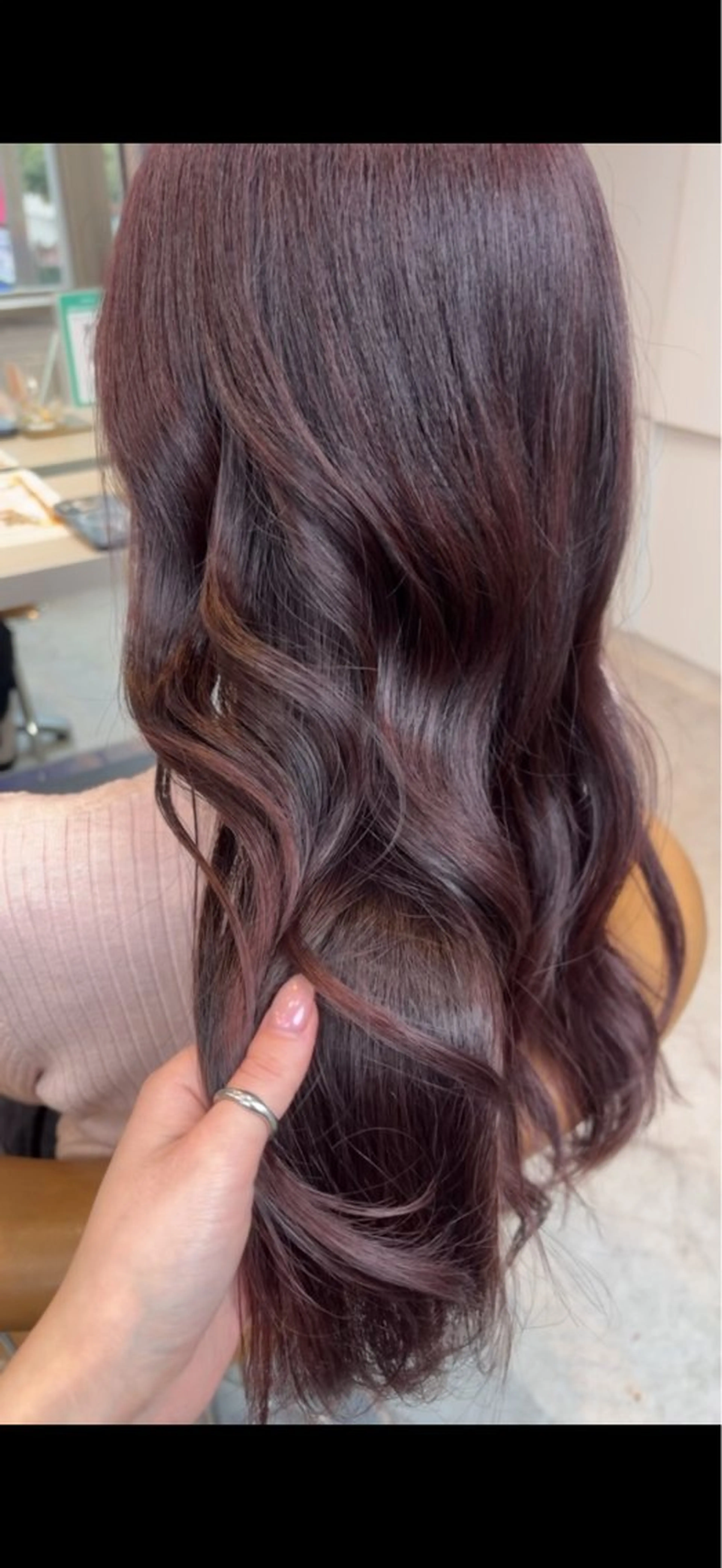 ロング カット ヘアカラー トリートメント 🫧艶感カラー /Ruu🫧のヘアスタイル