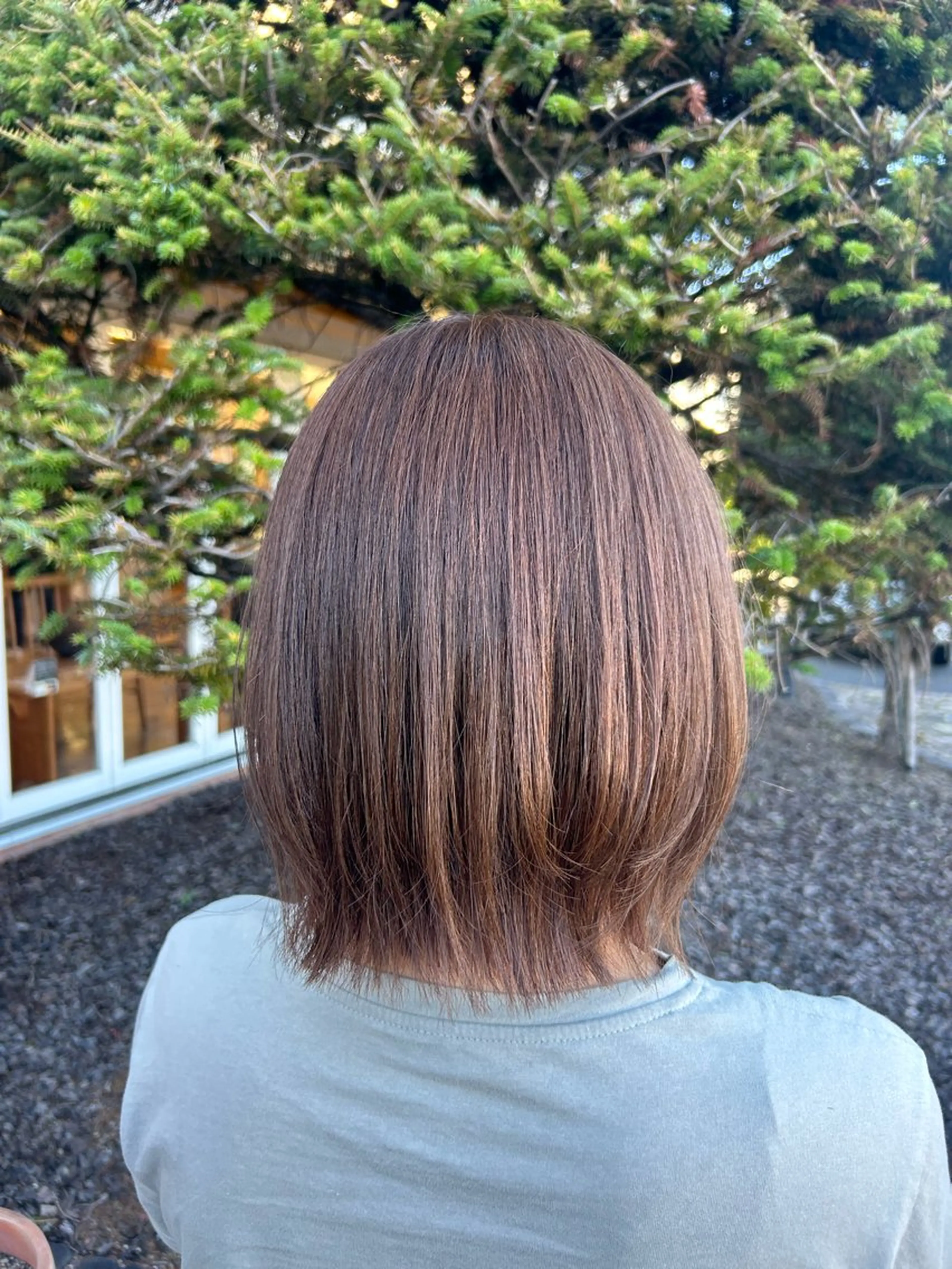 ミディアム レイヤーカット ヘアルームflat・ Rena🌼ྀིのヘアスタイル