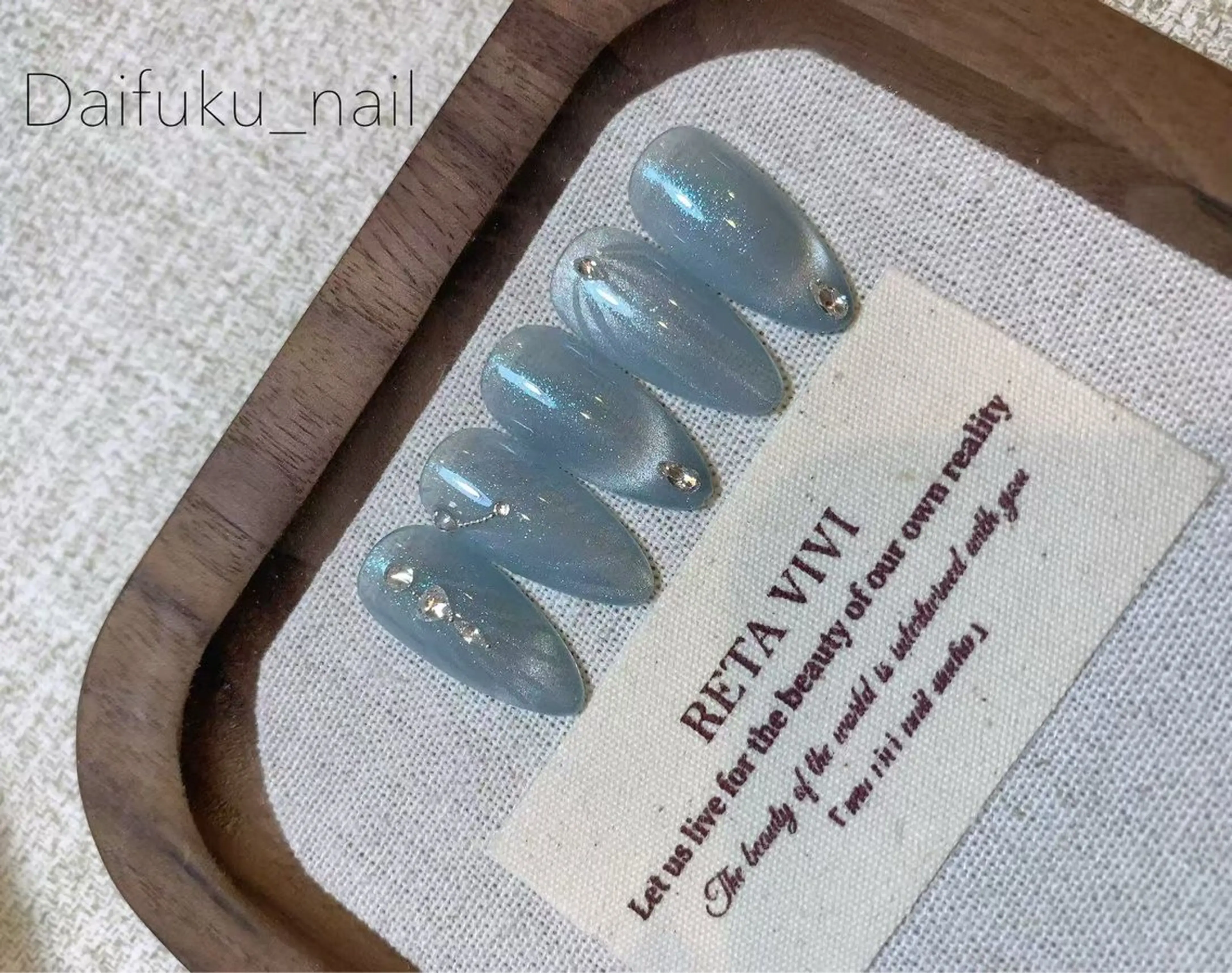 ミディアム ハンドネイル Daifuku nailsのネイルデザイン