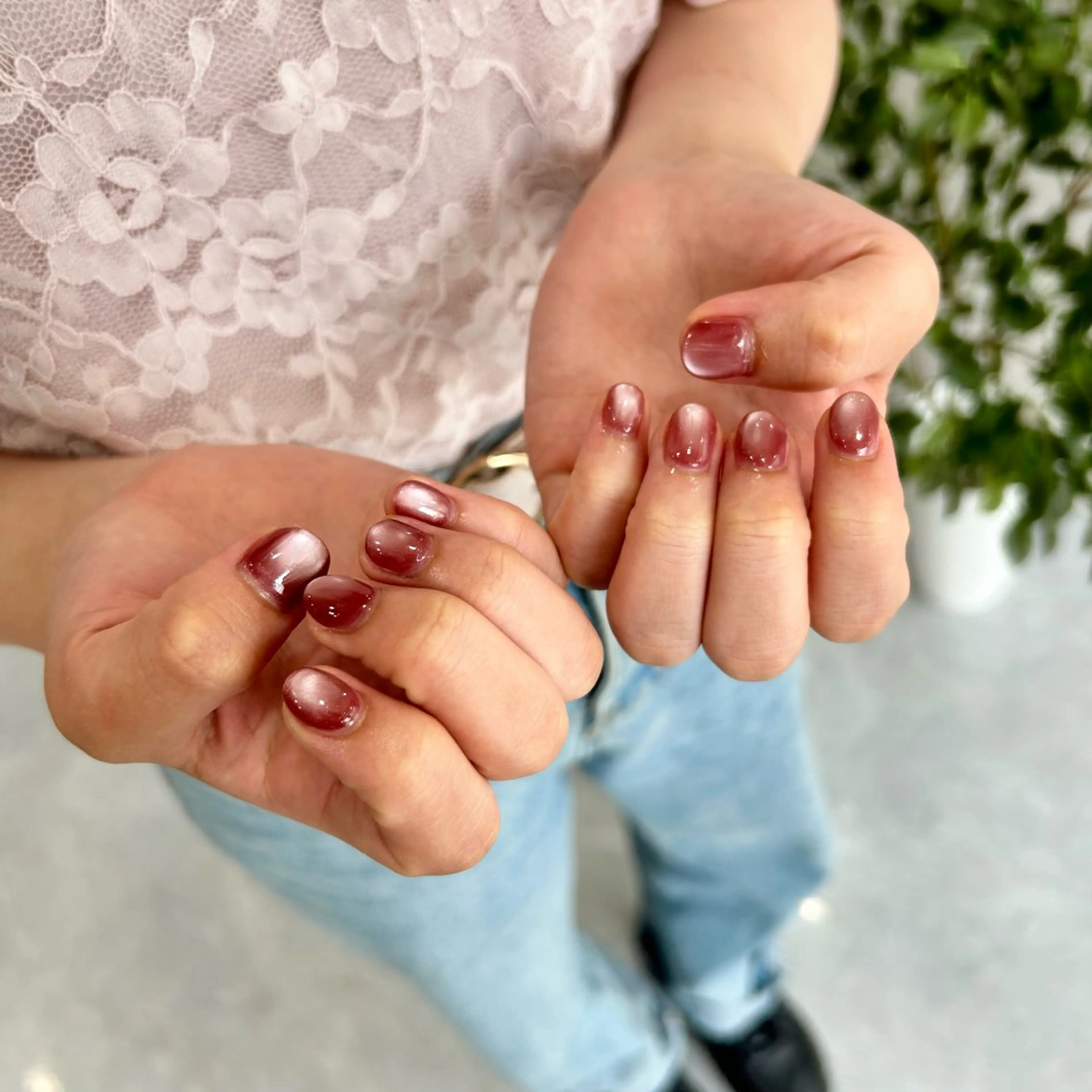 ネイル マグネットネイル ハンドネイル RYO ／Amourのネイルデザイン