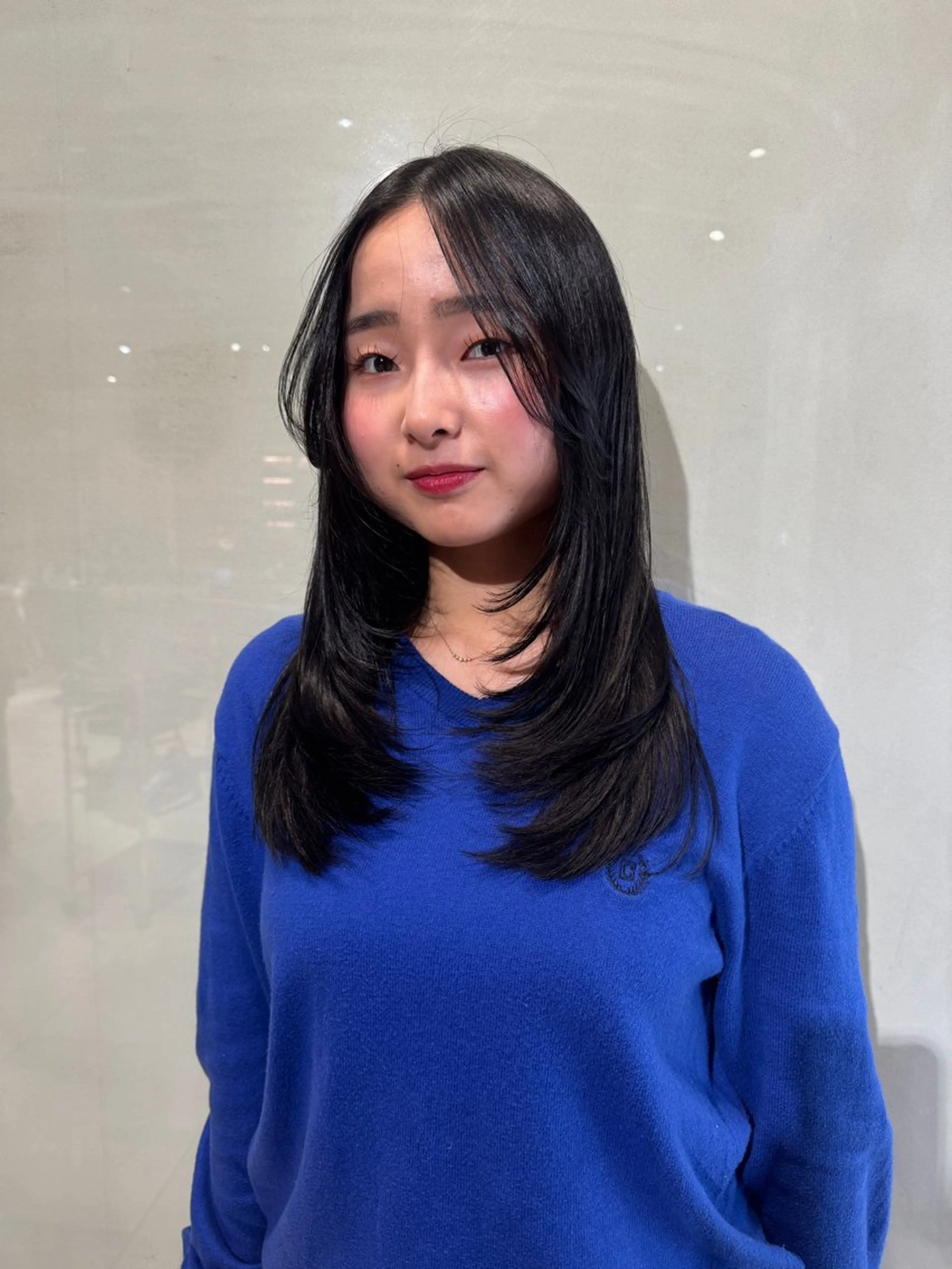 ロング カット み うのヘアスタイル