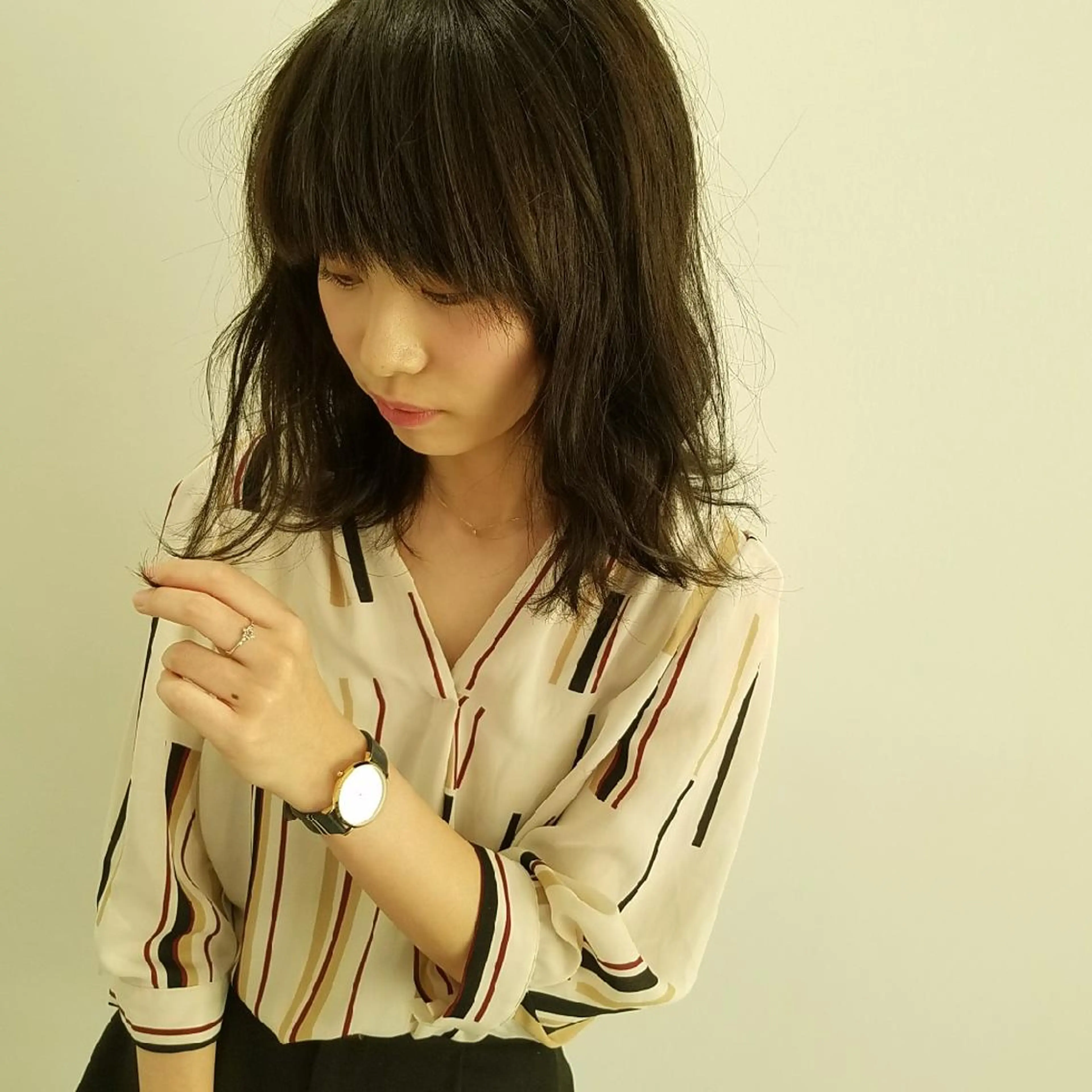 ミディアム カラー HairSalon.SWITCH所属・加藤 拓麻のヘアスタイル