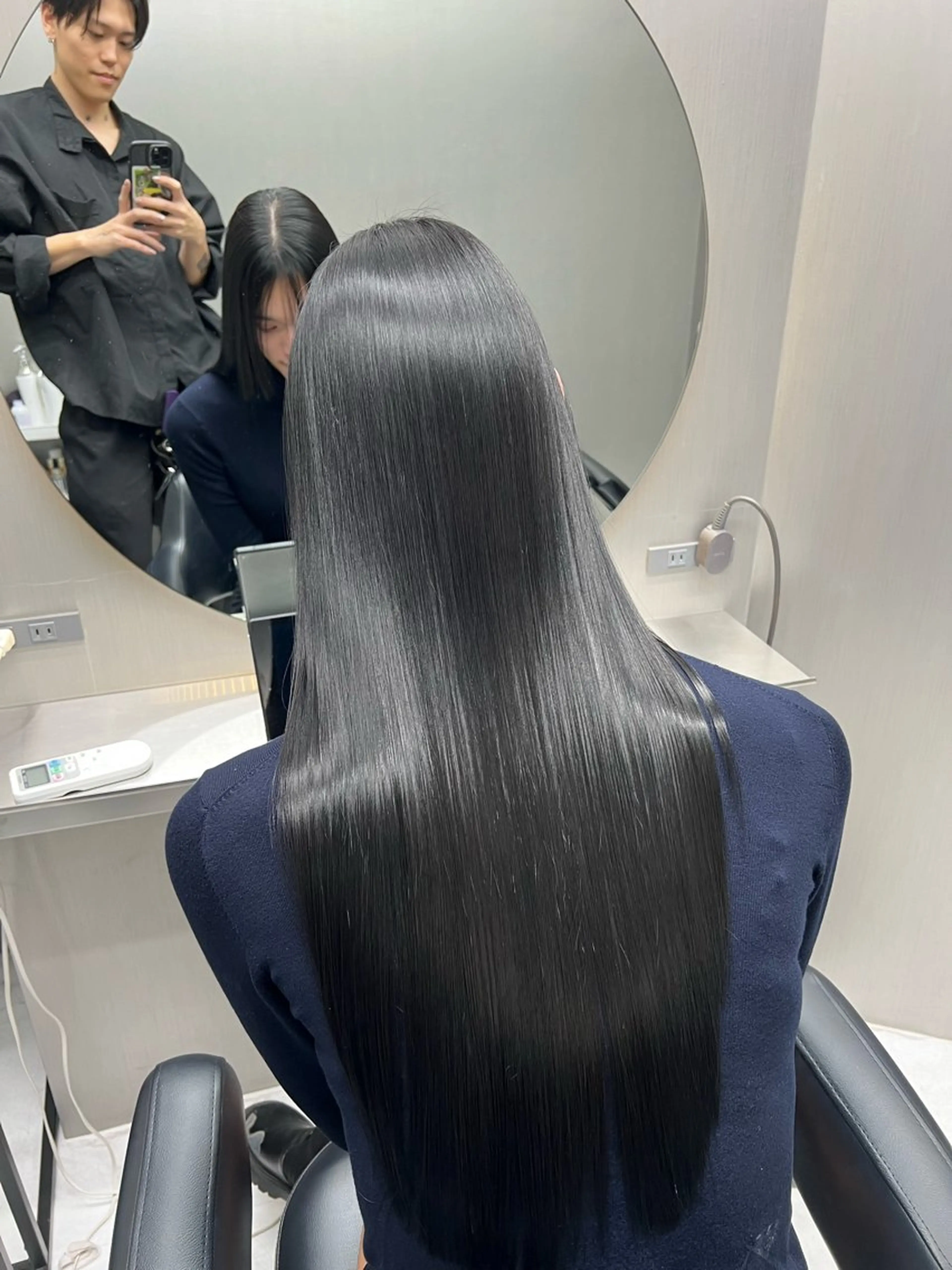 ロング カラー カット ヘアカラー トリートメント みつゆ 表参道/原宿のヘアスタイル