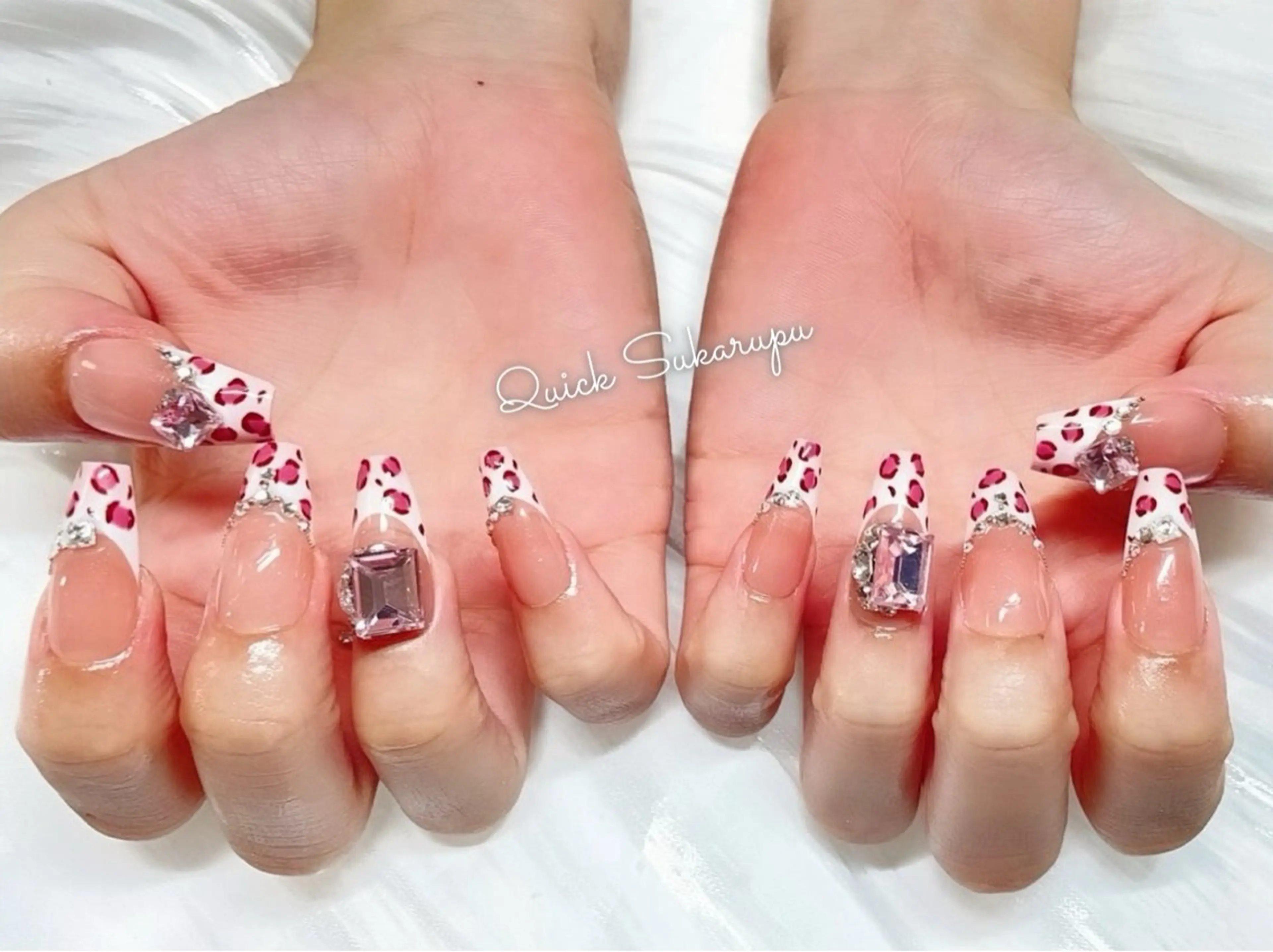 ロング Quick Sukarupuのネイルデザイン