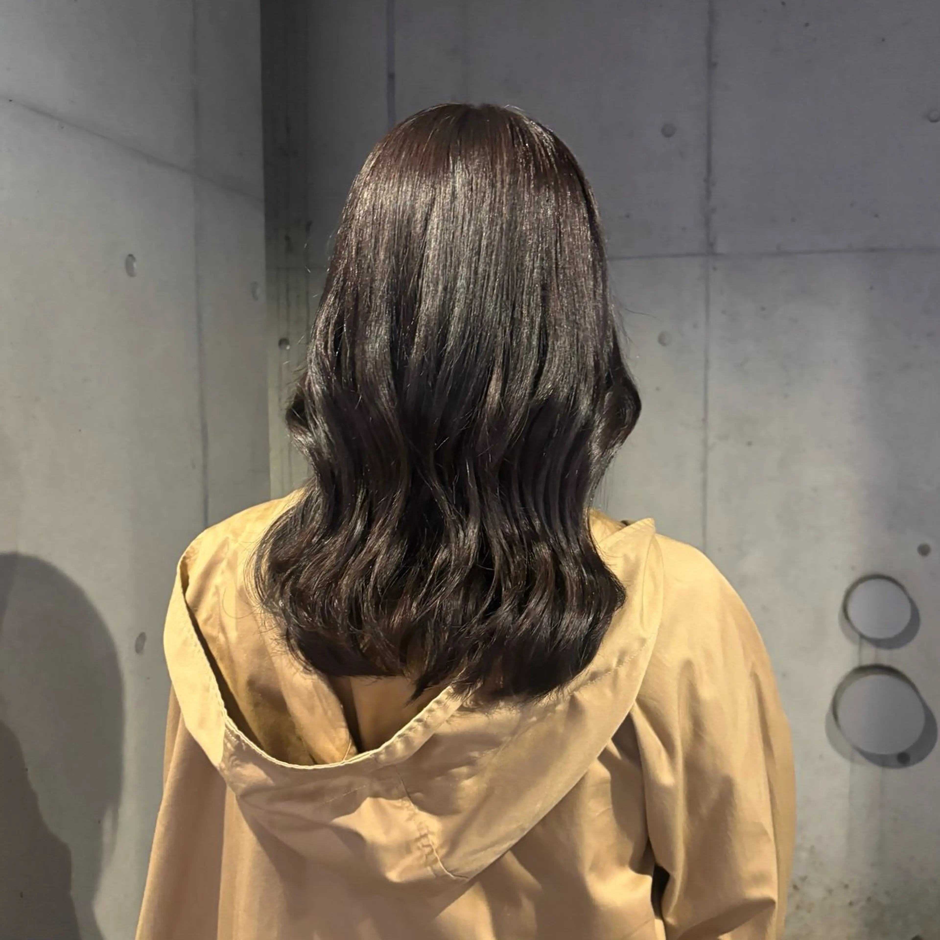 ミディアム カラー ヘアカラー トリートメント 〖❁ちひろ| LEONID❁〗のヘアスタイル