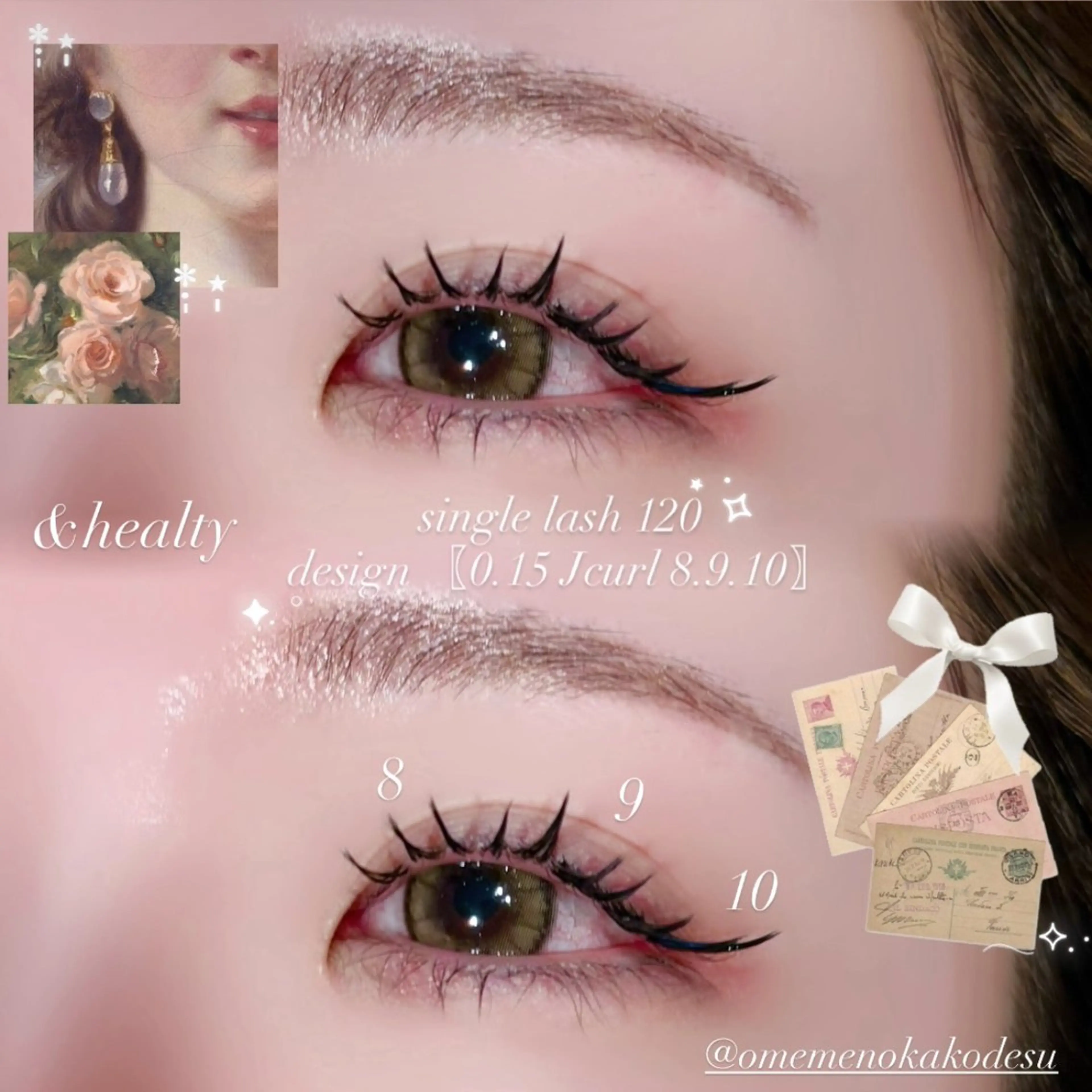 マツエク・マツパ マツエク eyelist kako🦋のマツエク・マツパデザイン