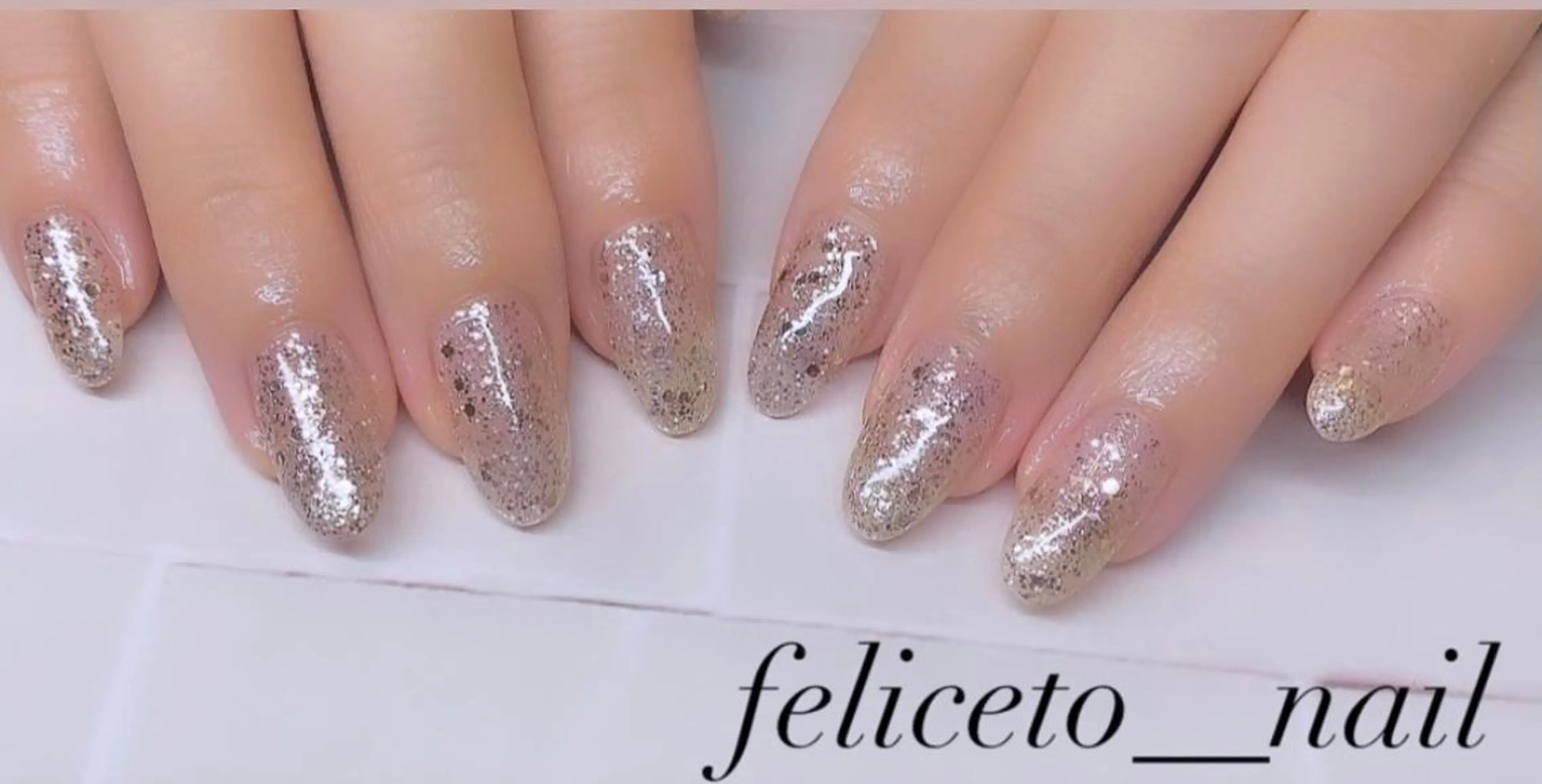 ネイル ラメ(グリッター) feliceto_nail所属・Honokaホノカ nailのエステ・リラクイメージ