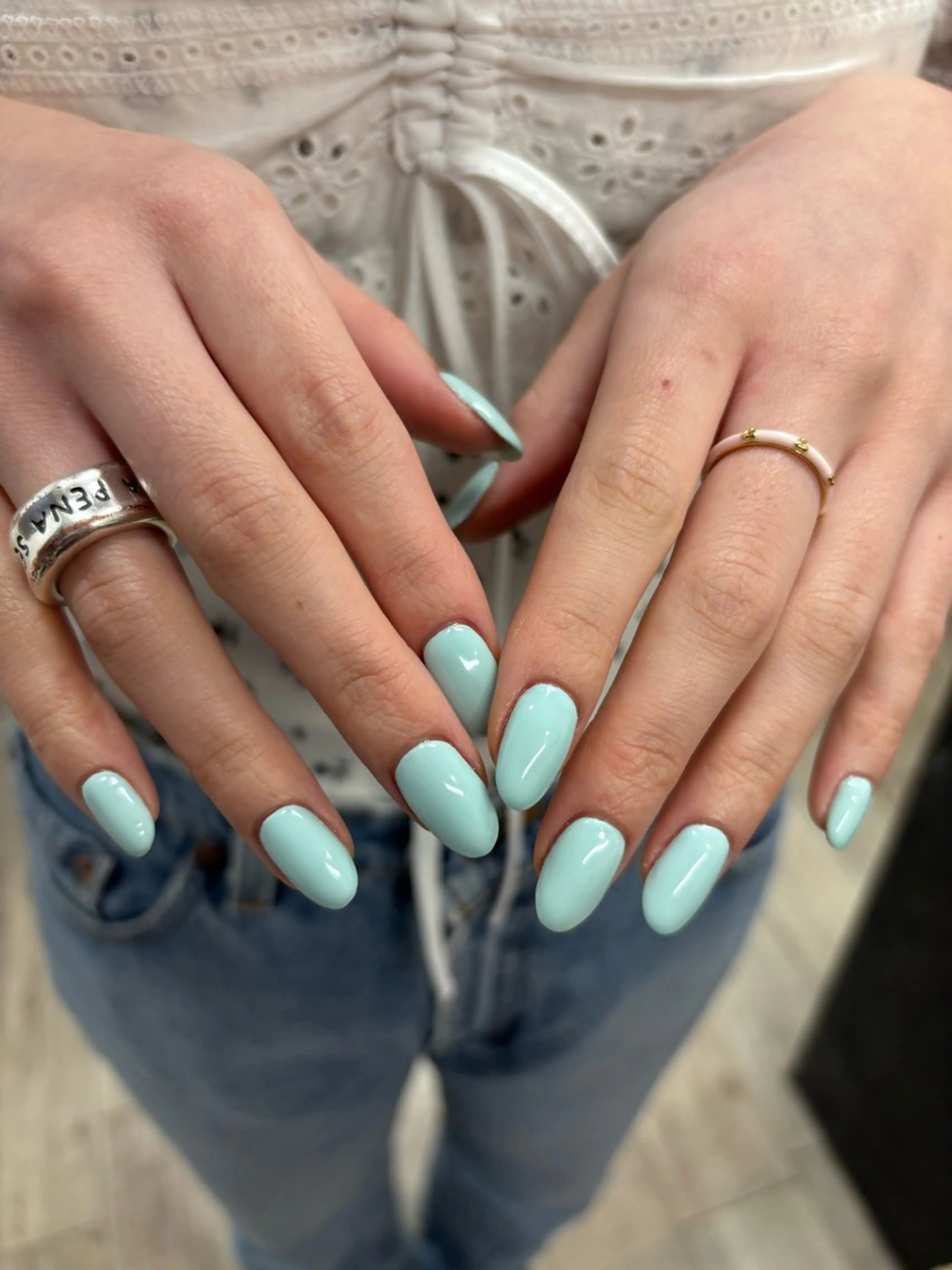 ネイル ワンカラーネイル 倉島 櫻のネイルデザイン