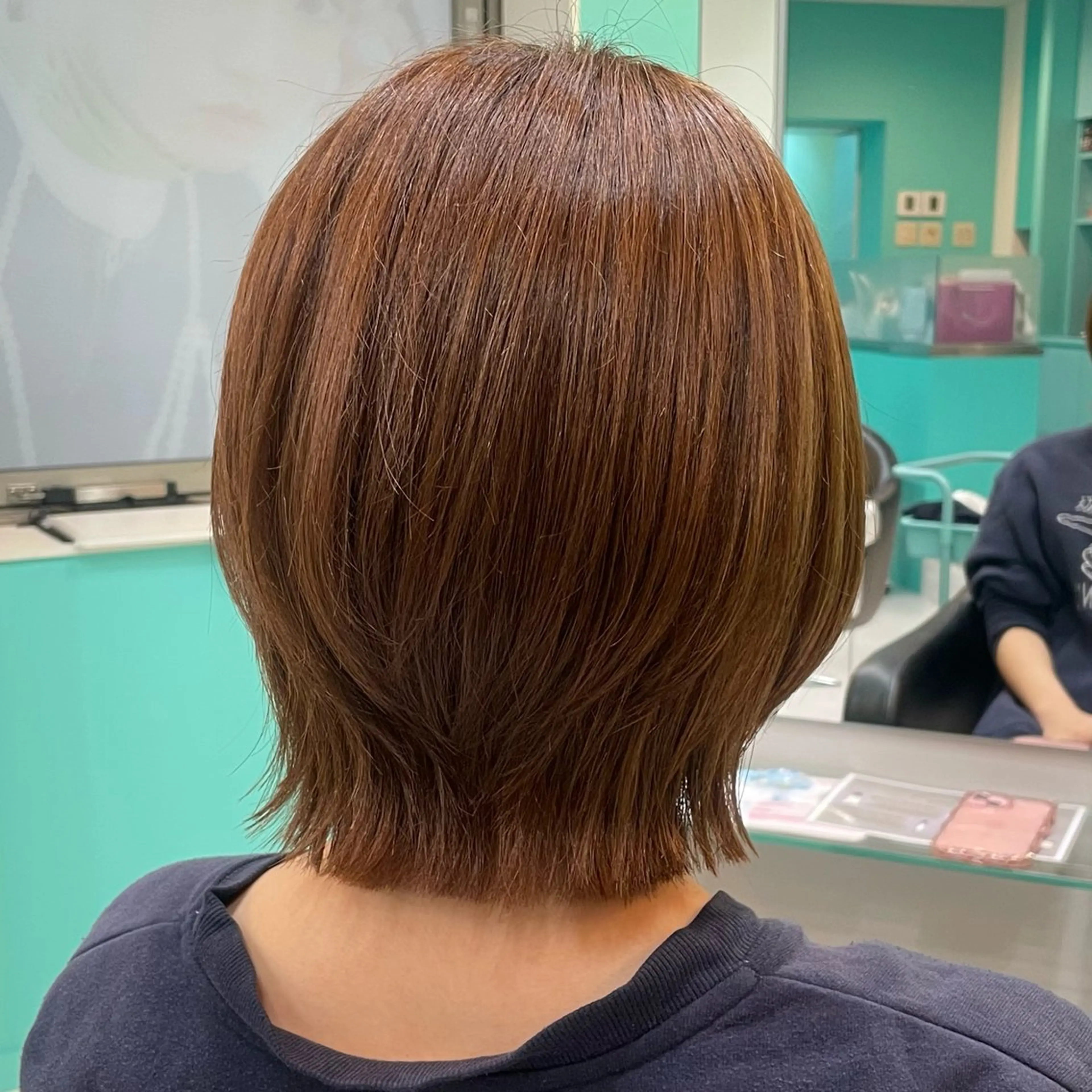 ショート カラー ブラウンカラー デザインカラー/ ボブ/Natsukiのヘアスタイル