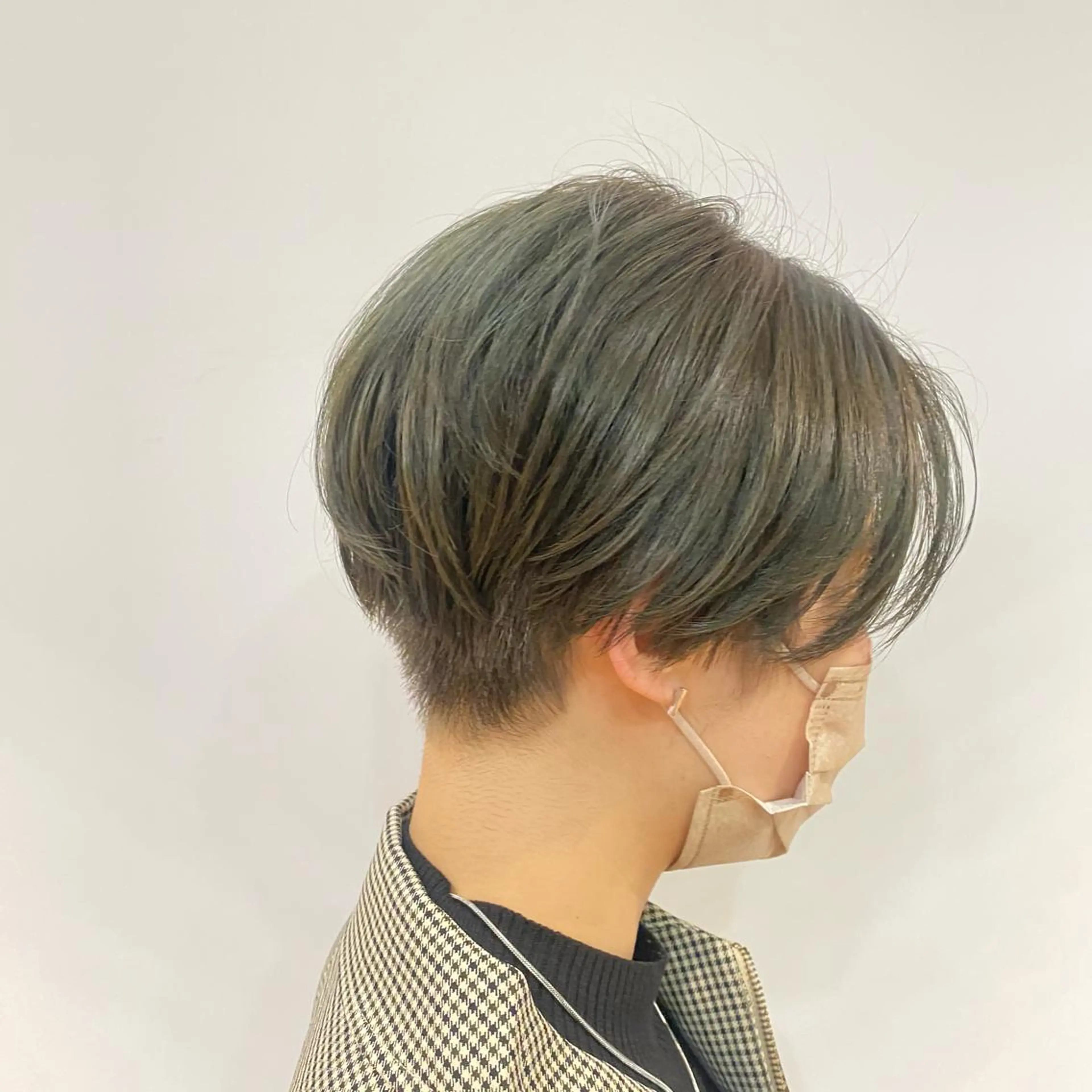 ショート カラー オリーブカラー カット ヘアカラー rikako ✩ 大宮hips.*のヘアスタイル