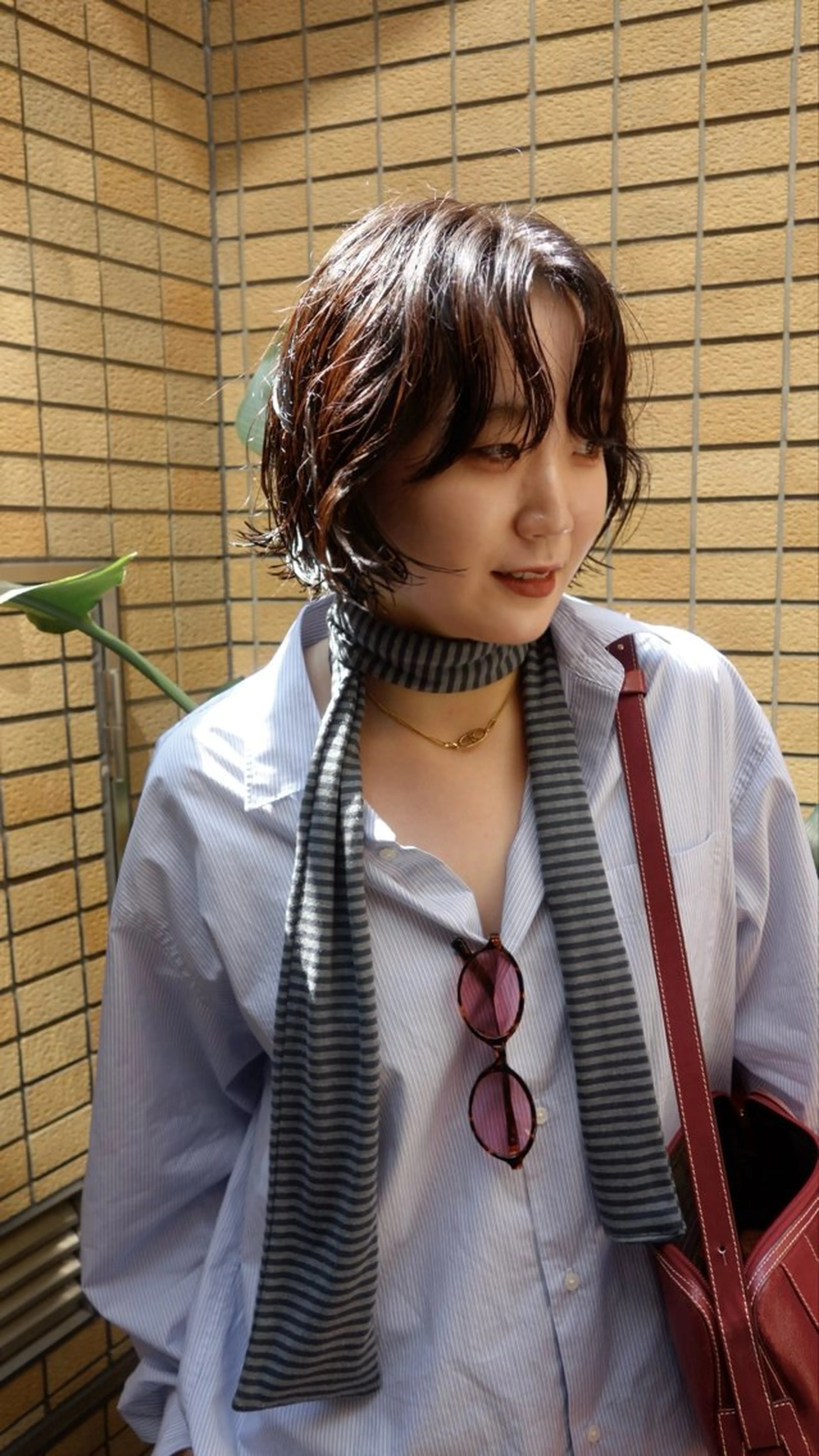 ショート パーマ HEIMER ミカド　サトル△のヘアスタイル