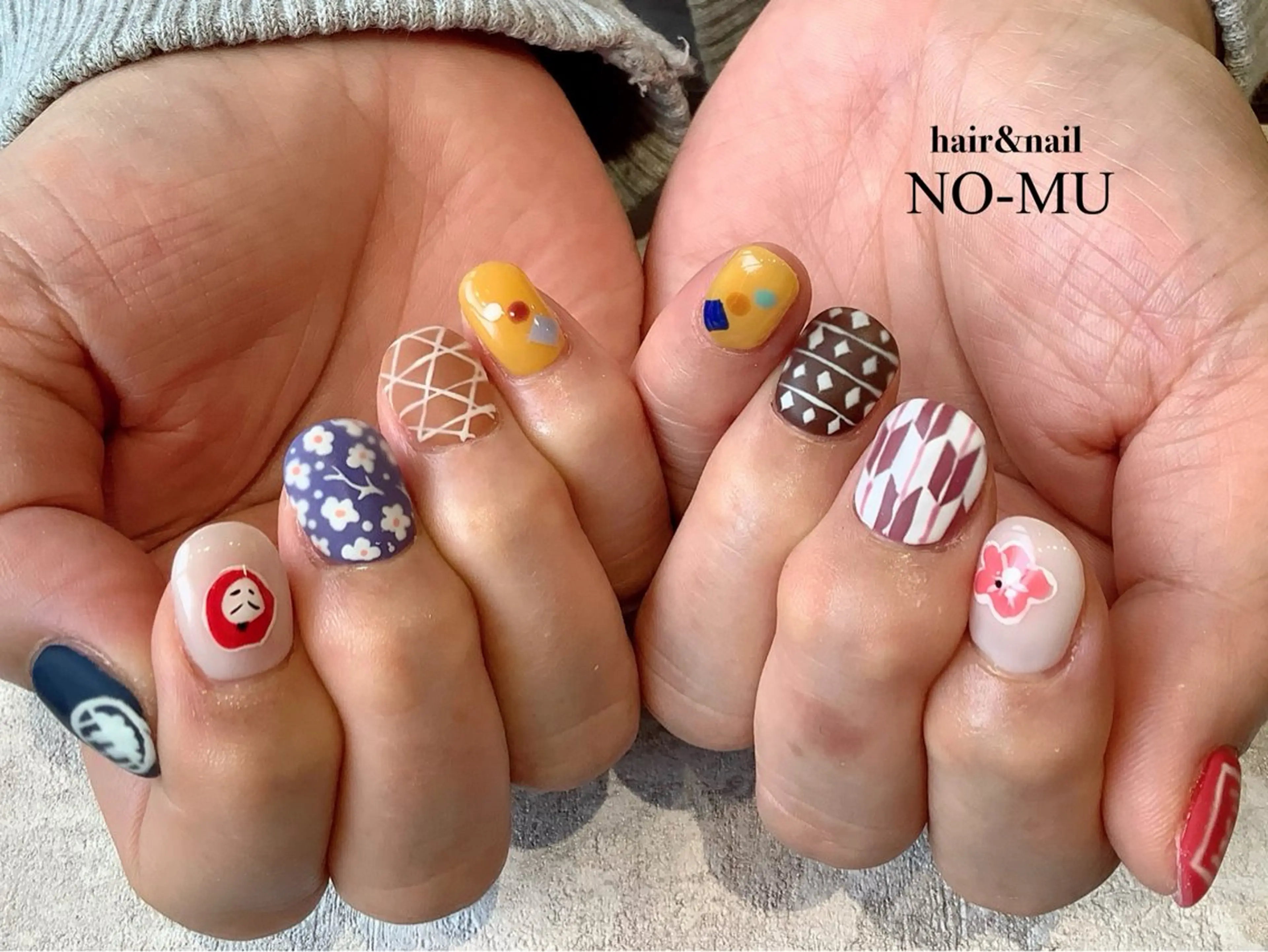 ネイル ハンドネイル hair＆nail NO-MU所属・hair＆nail NO-MUのネイルデザイン