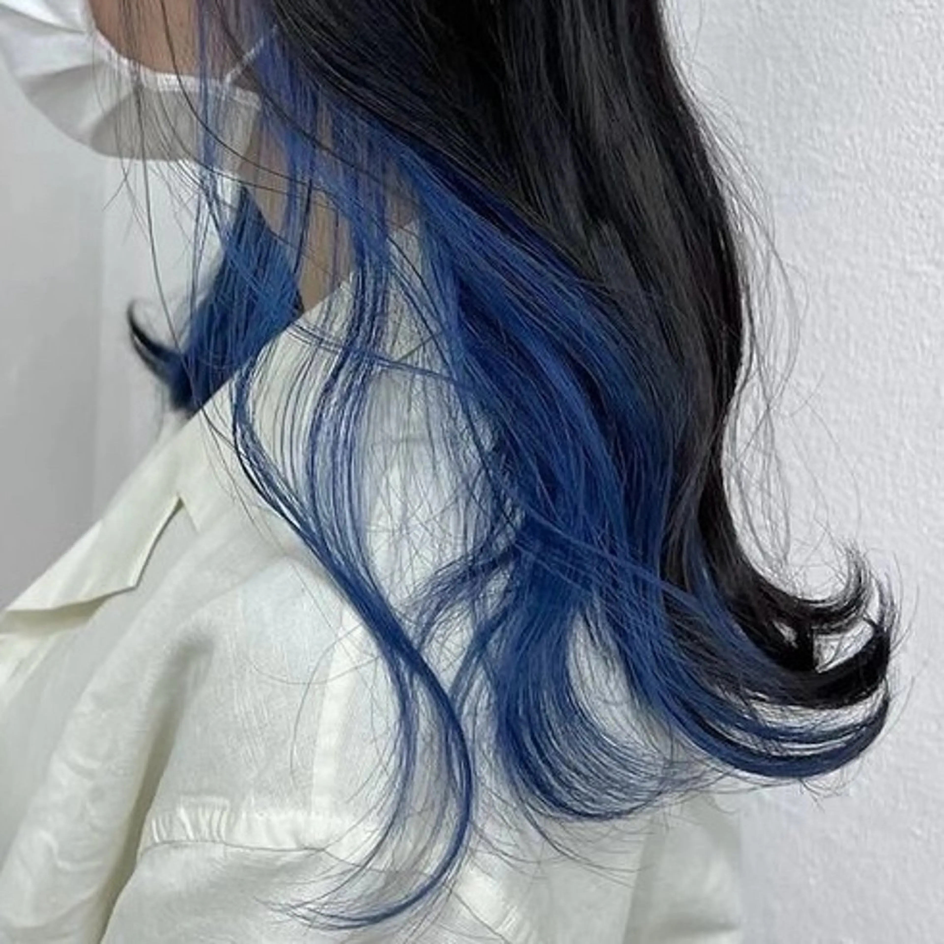 セミロング カラー インナーカラー ヘアケア特化 ♥️あいみ♥️のヘアスタイル