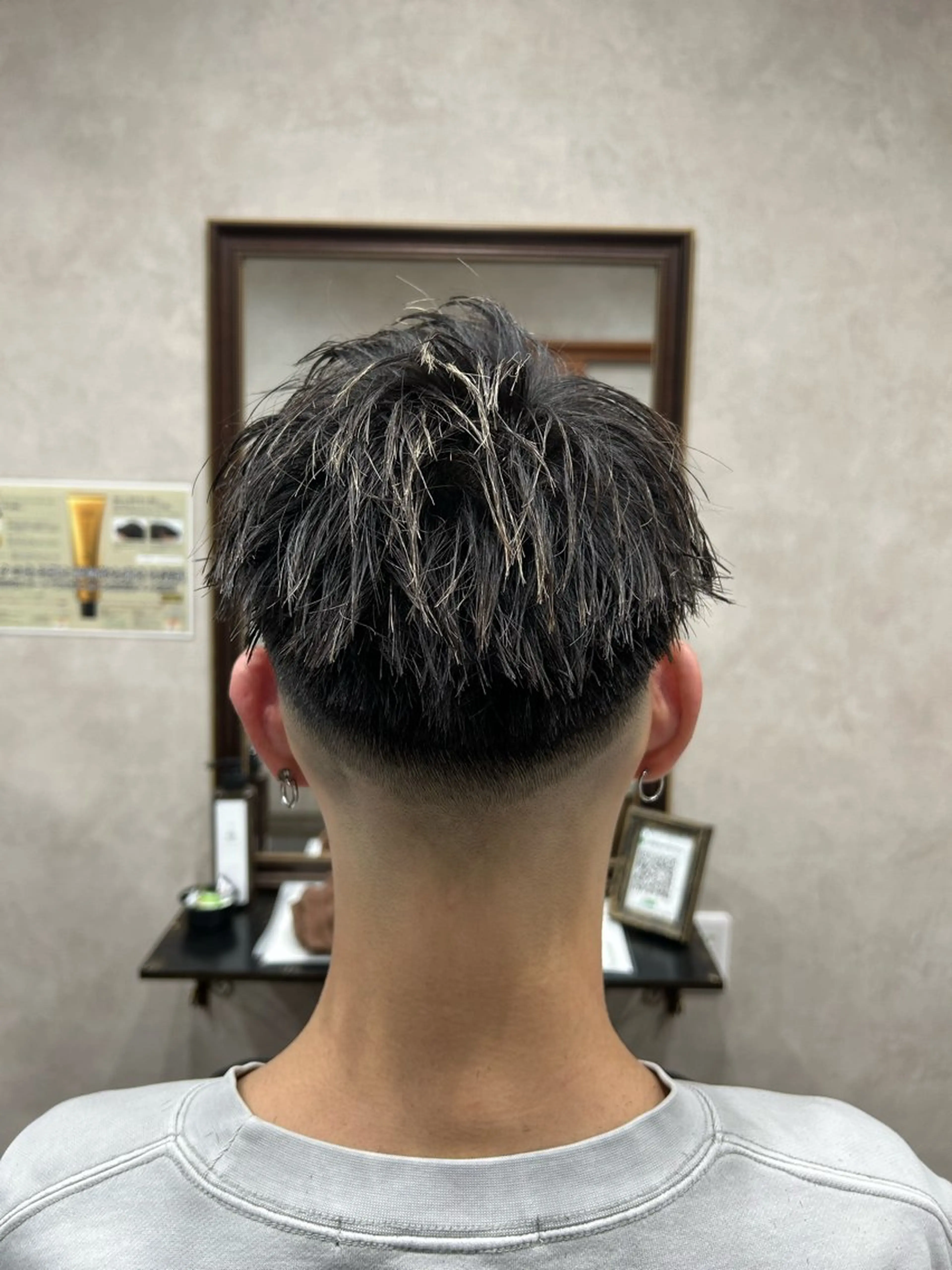 🔥伸びかけはダサい！【フェードメンテナンス】3週間以内来店限定メンズクーポン✂️【春日部】の写真