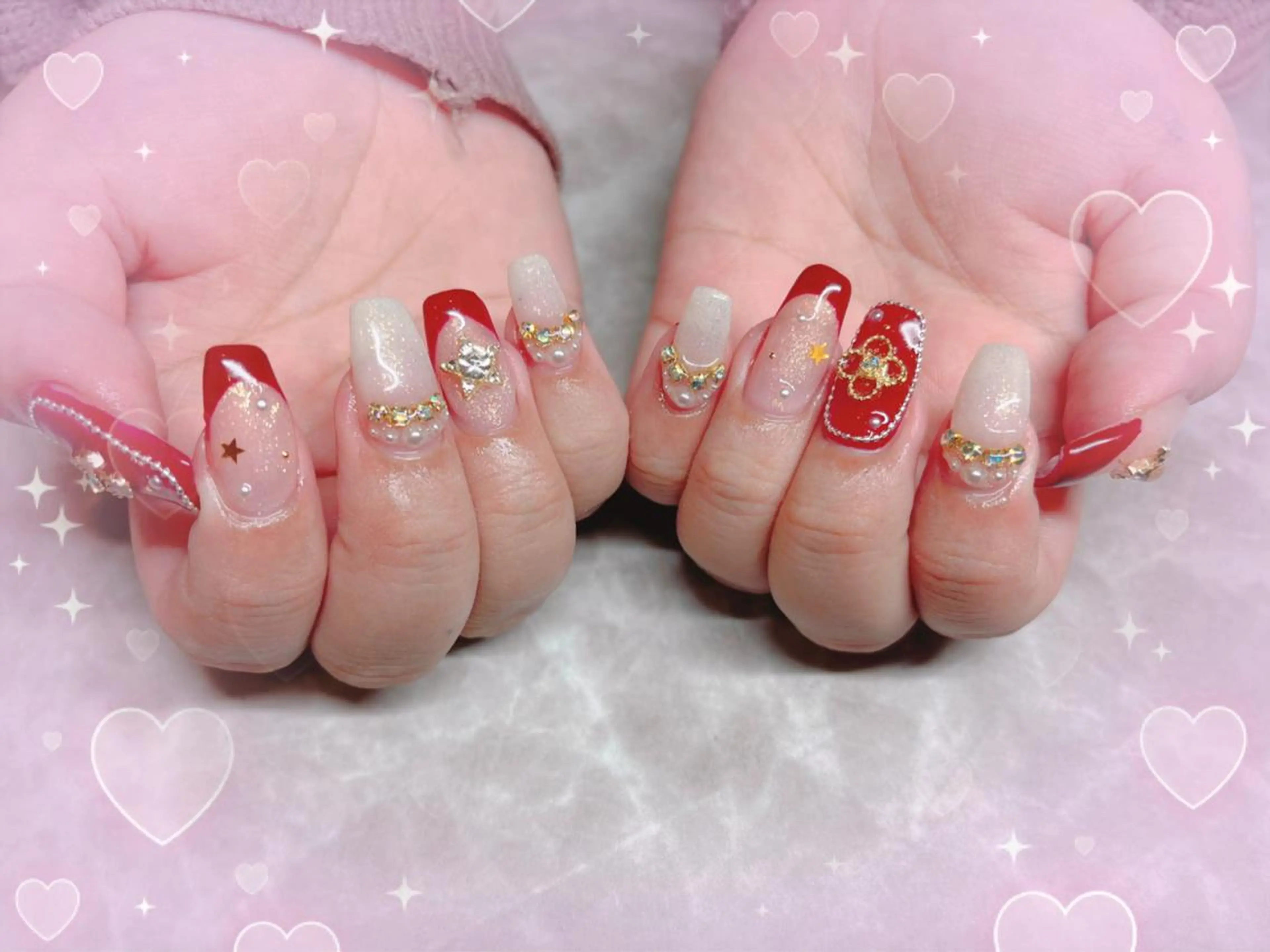 ネイル ハンドネイル Piacere 絵美のネイルデザイン