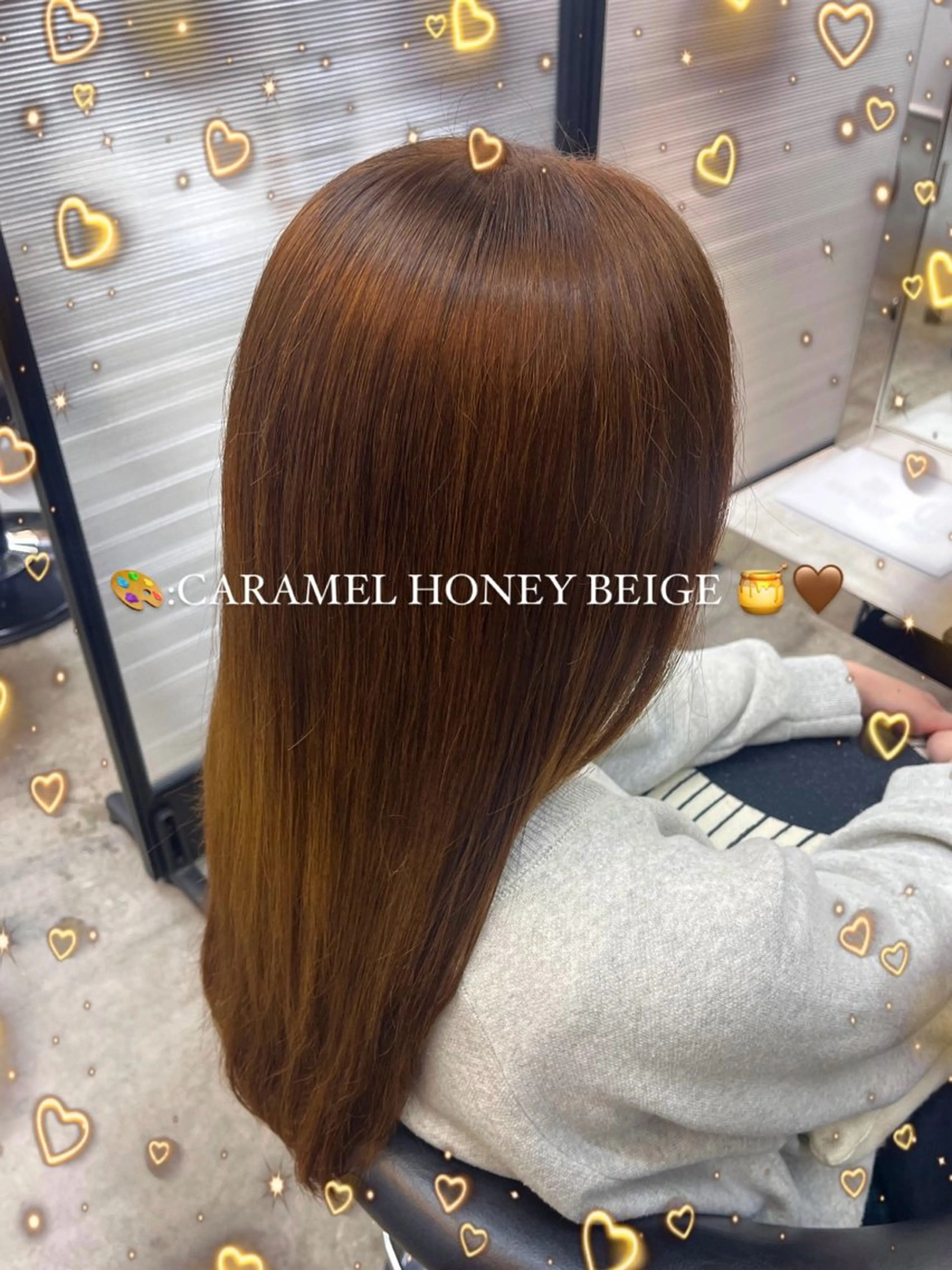 セミロング カラー 🪄くすみカラー❇️ 名塚比奈乃🪄のヘアスタイル