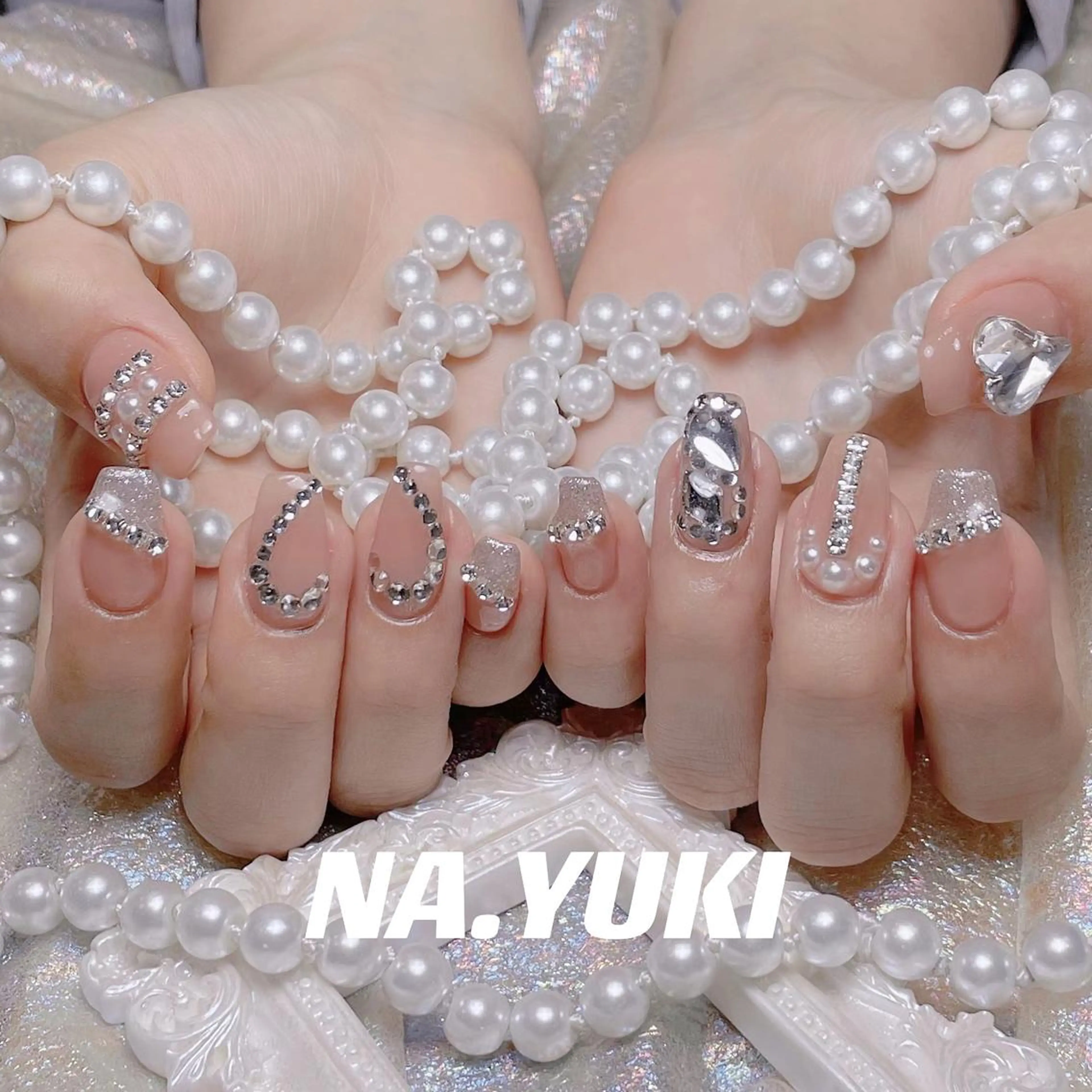 ネイル ハート ハンドネイル ハンドケア 🎀 moo～ 🎀のネイルデザイン