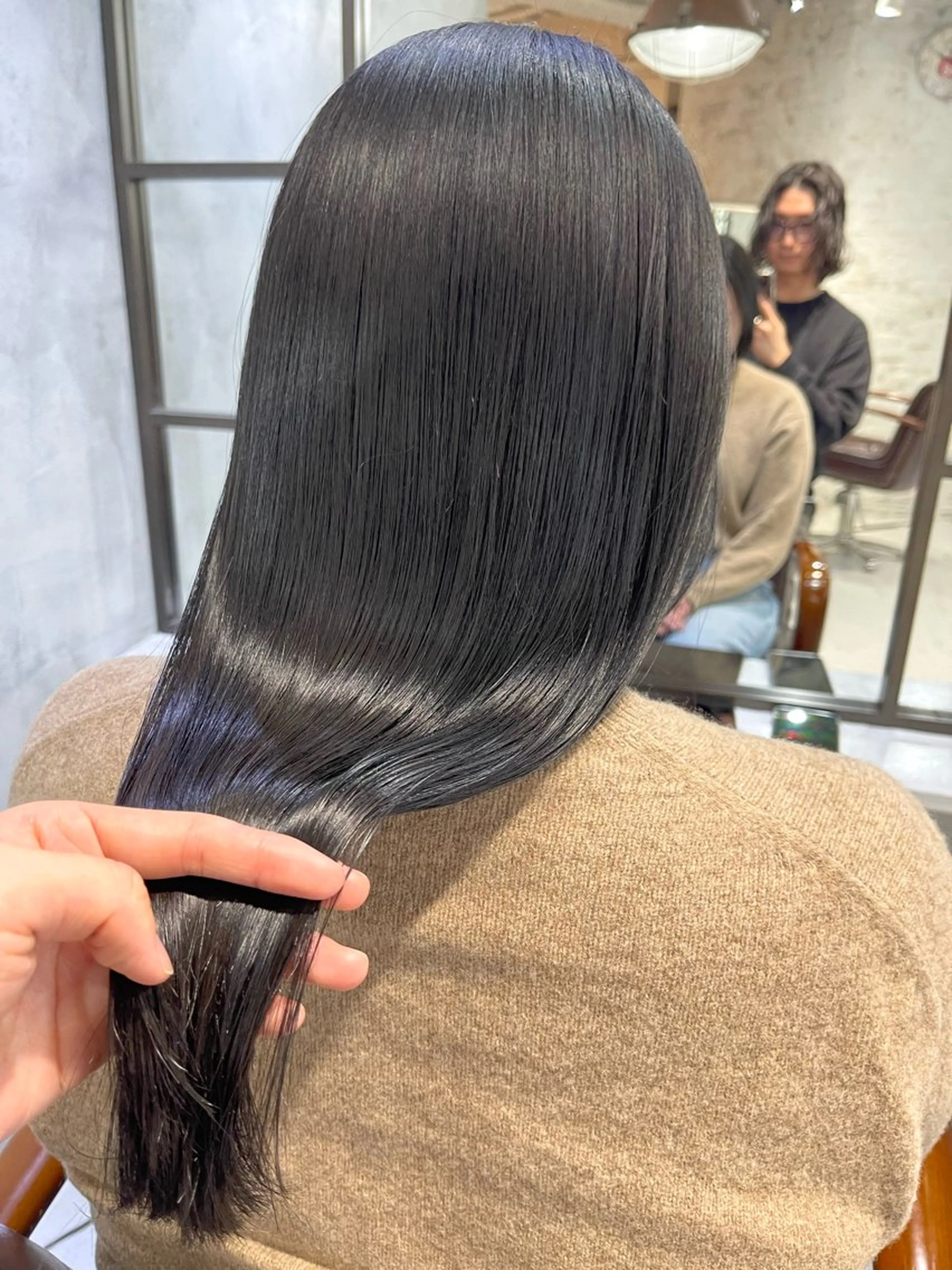 トリートメント 艶髪/レイヤーカット 髪質改善/清水のヘアスタイル