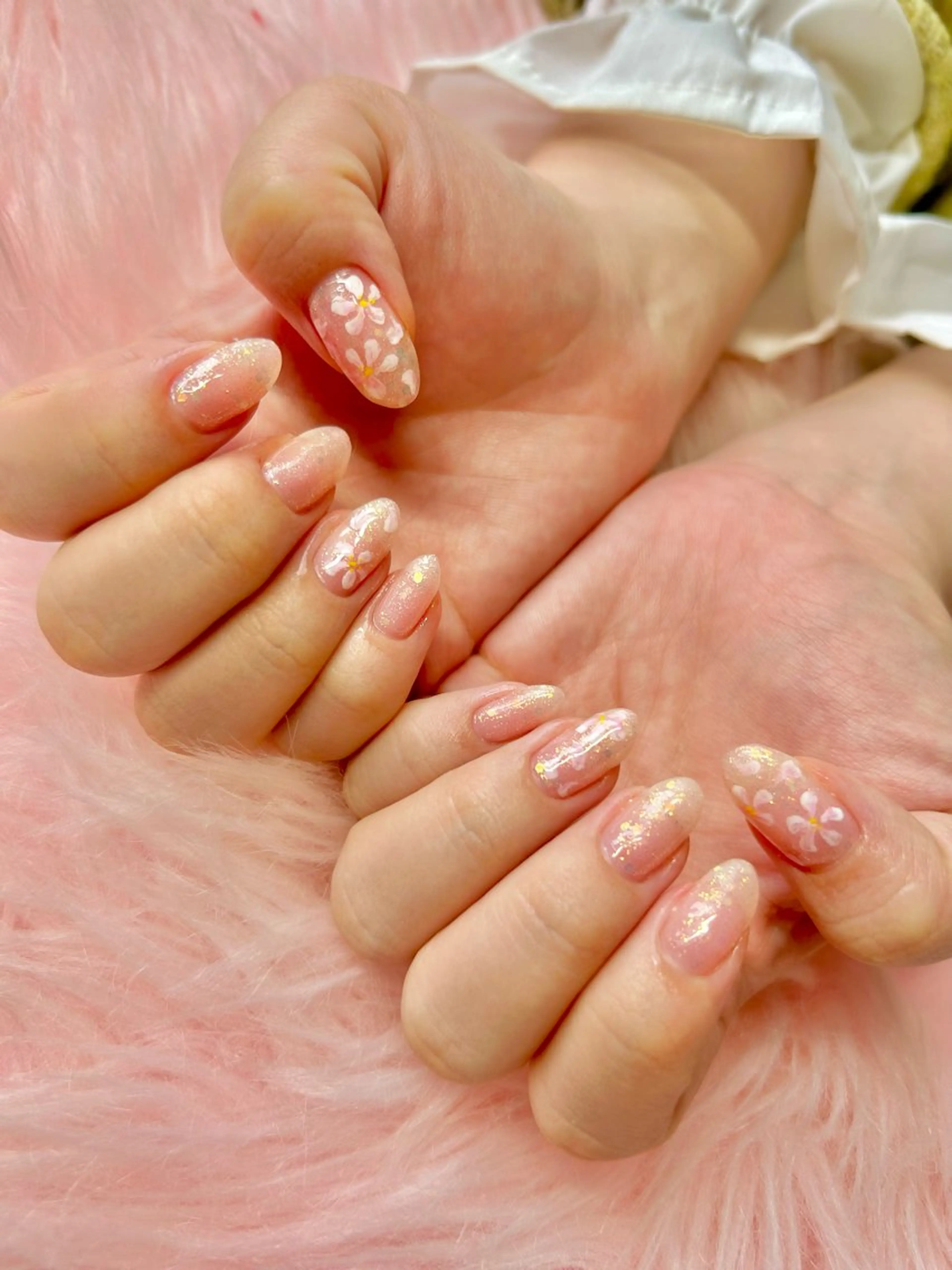 ネイル 桜ネイル 遠藤 唯菜のネイルデザイン