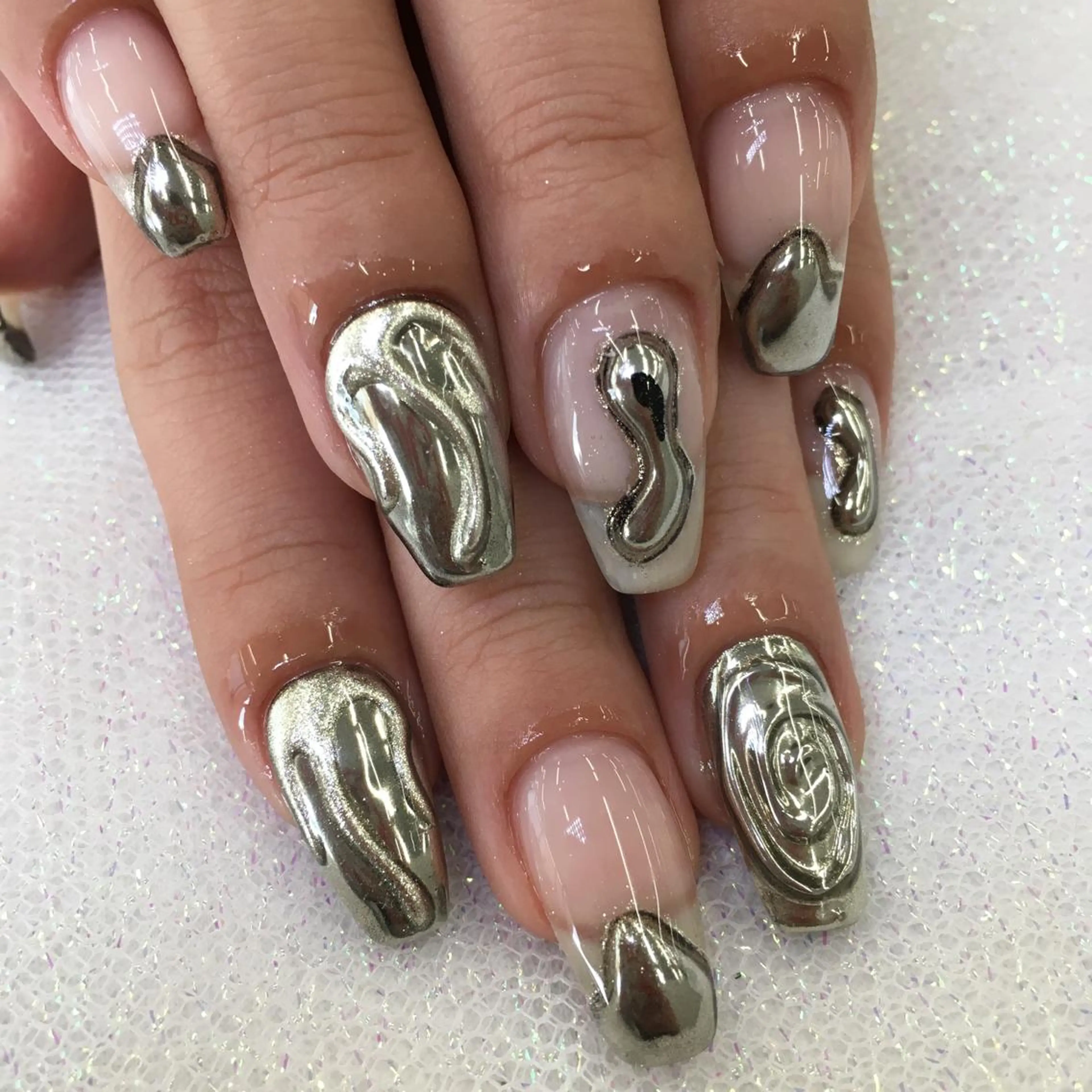 ネイル among アマン所属・lecoa_ kana／amongのネイルデザイン