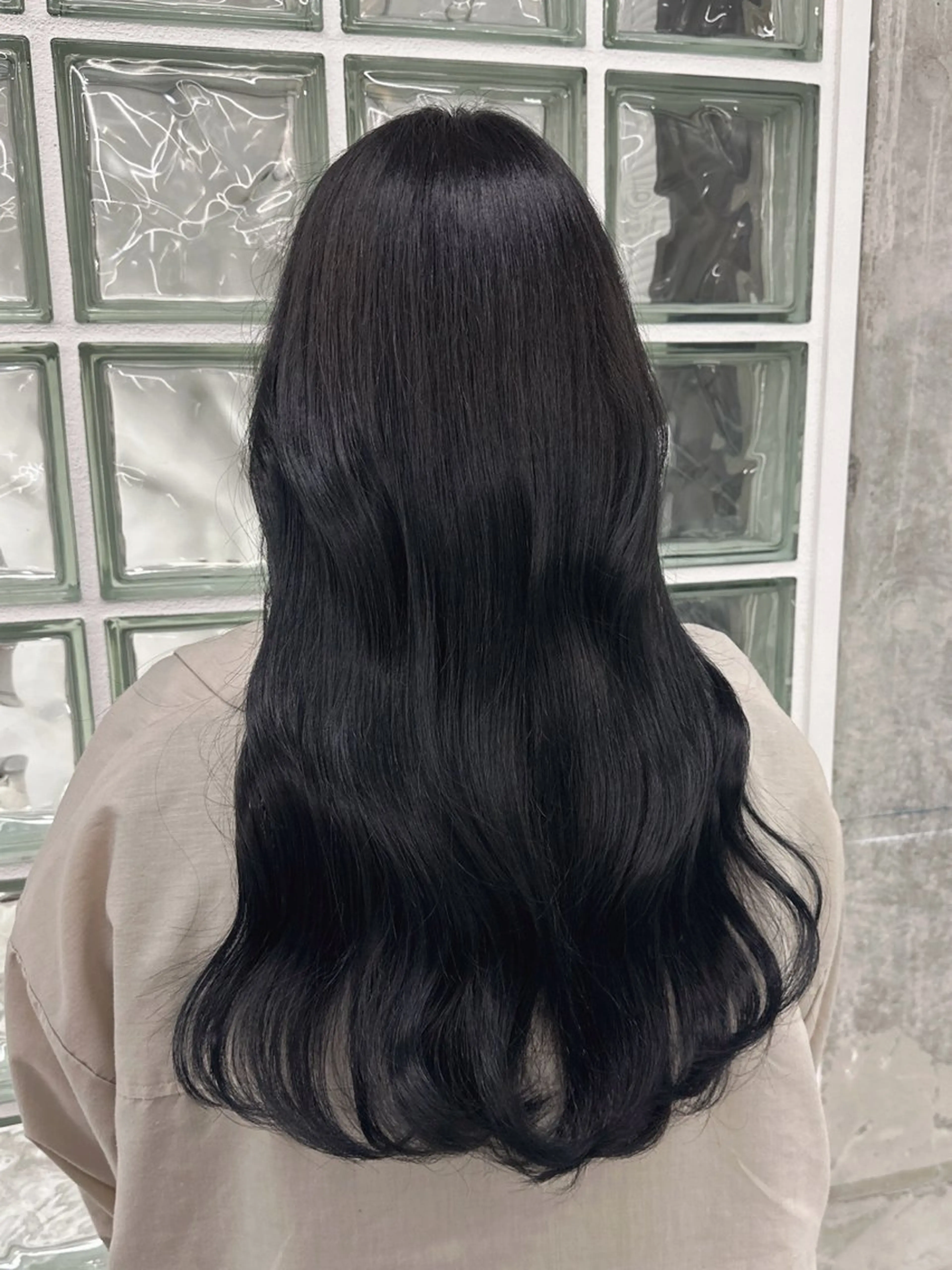カラー ヘアカラー トリートメント ヘアセット 秋永 鈴のヘアスタイル