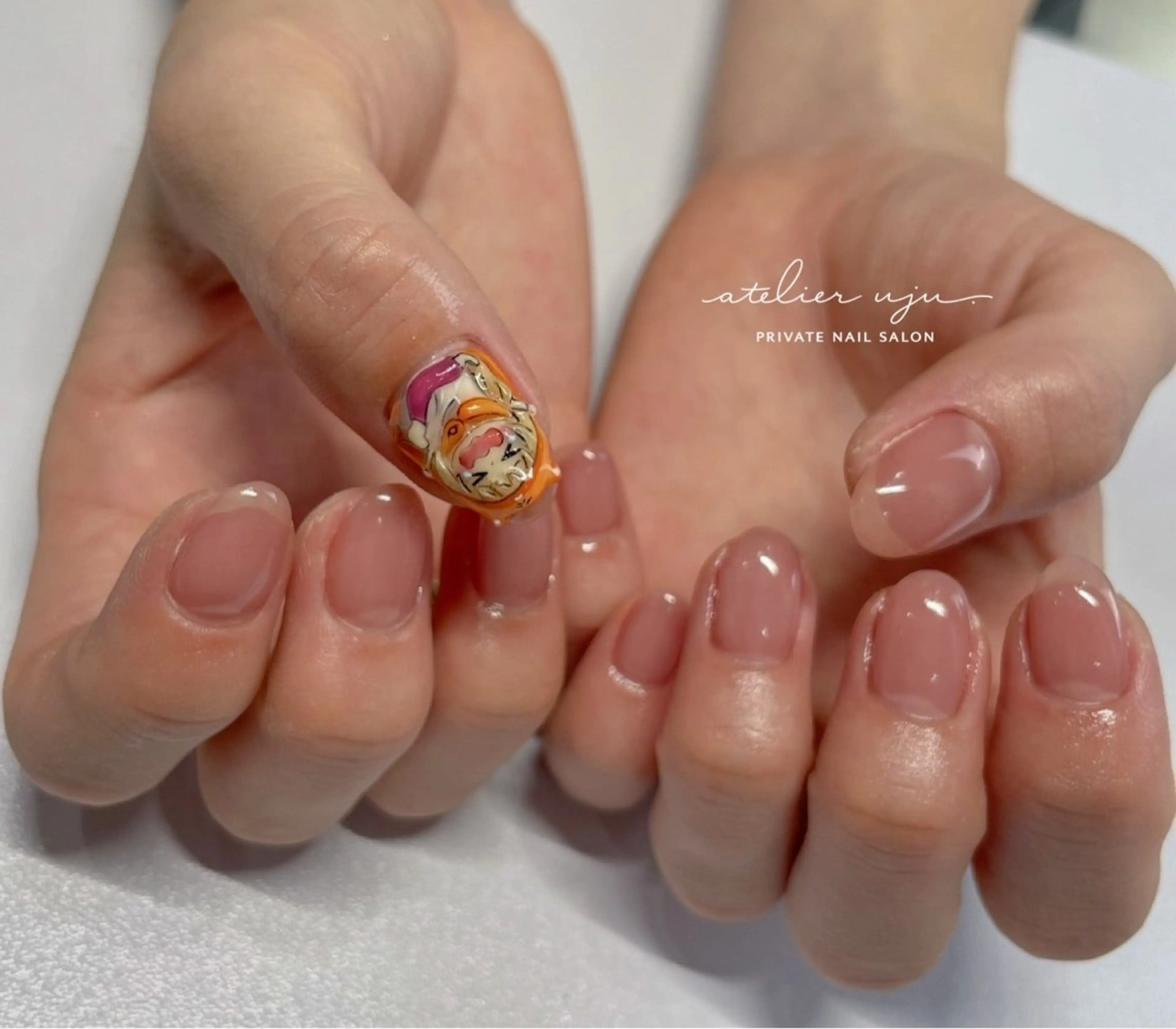 ネイル アートネイル atelier uju.のネイルデザイン