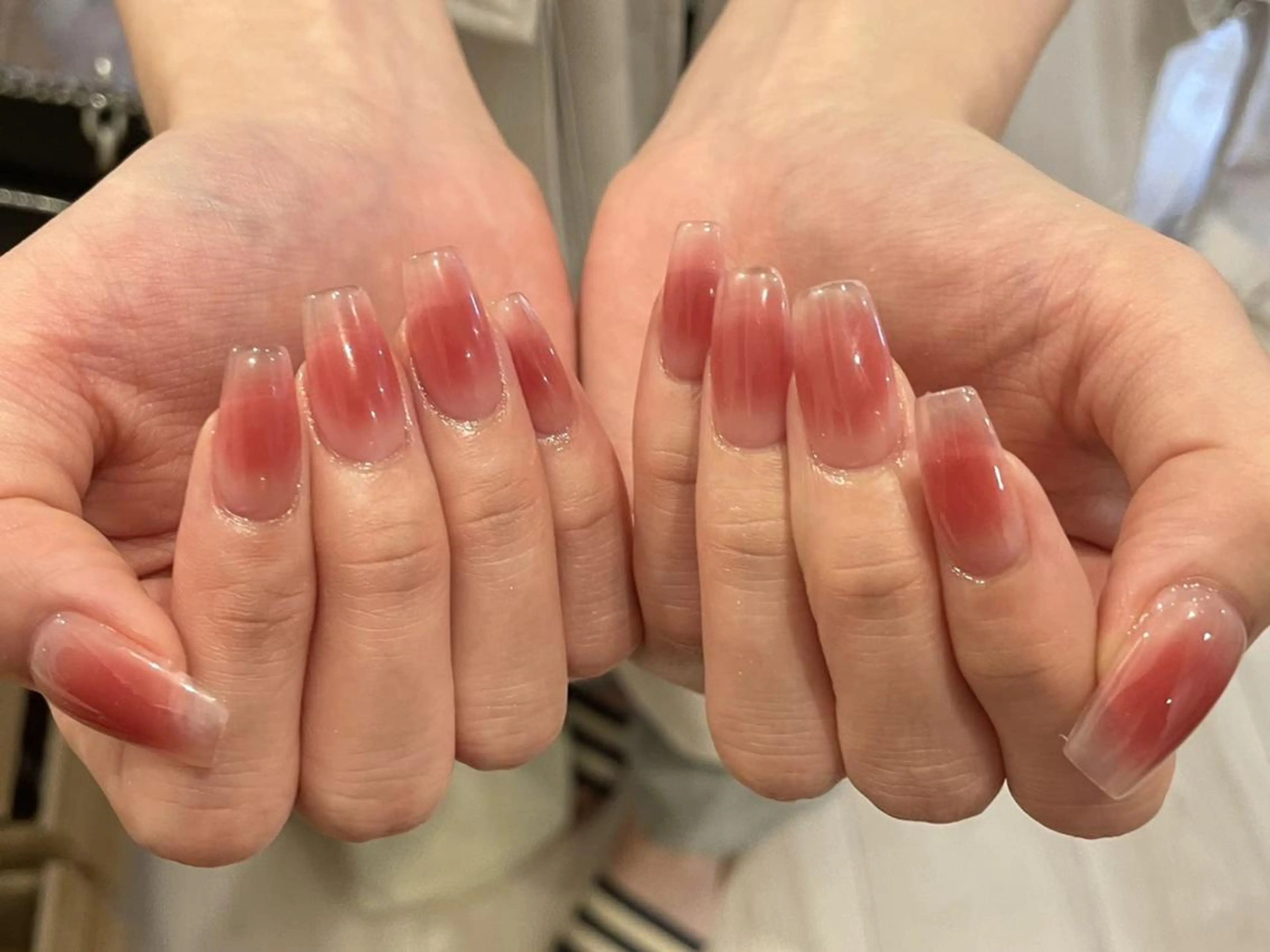 ネイル アートネイル オーロラネイル クリアネイル フレンチネイル ジェルネイル 中村 祐希のネイルデザイン