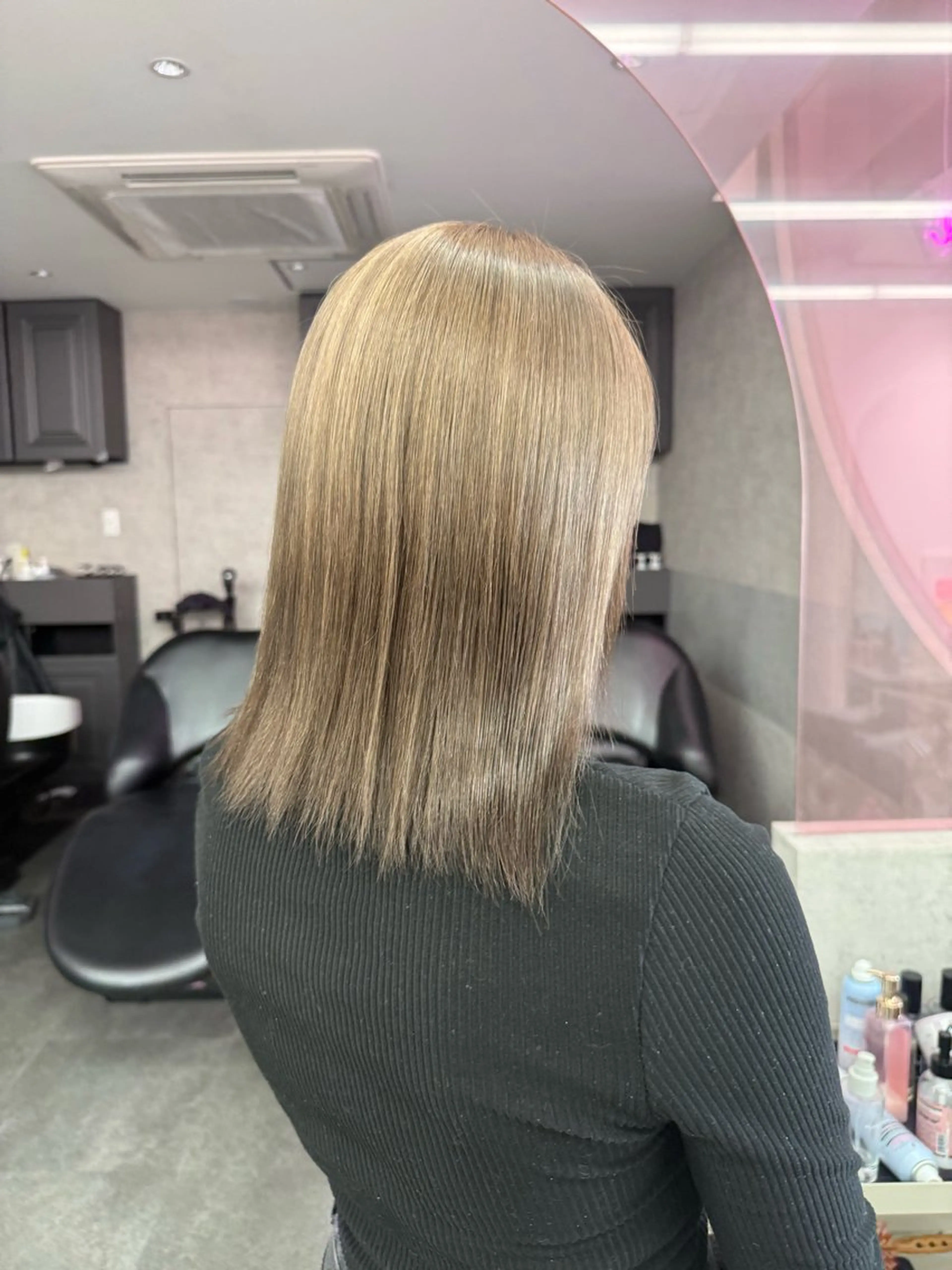 営業後⭕️⚠️注意事項を必ずご一読よろしくお願い致します⚠️似合わせカット＋1stepTR＋話題の超音波アイロンの写真