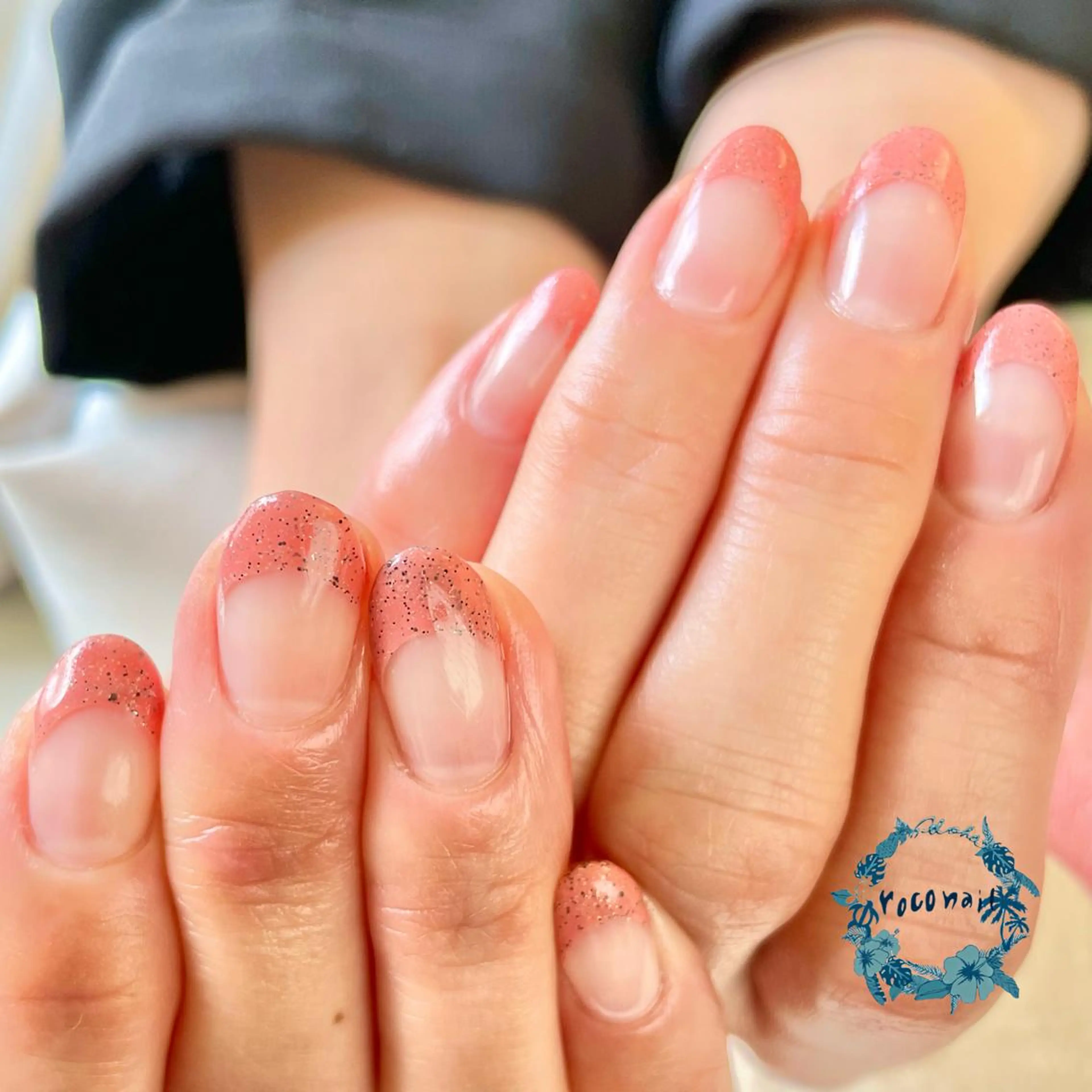 ネイル フレンチネイル ハンドネイル roconail ヒロコのネイルデザイン