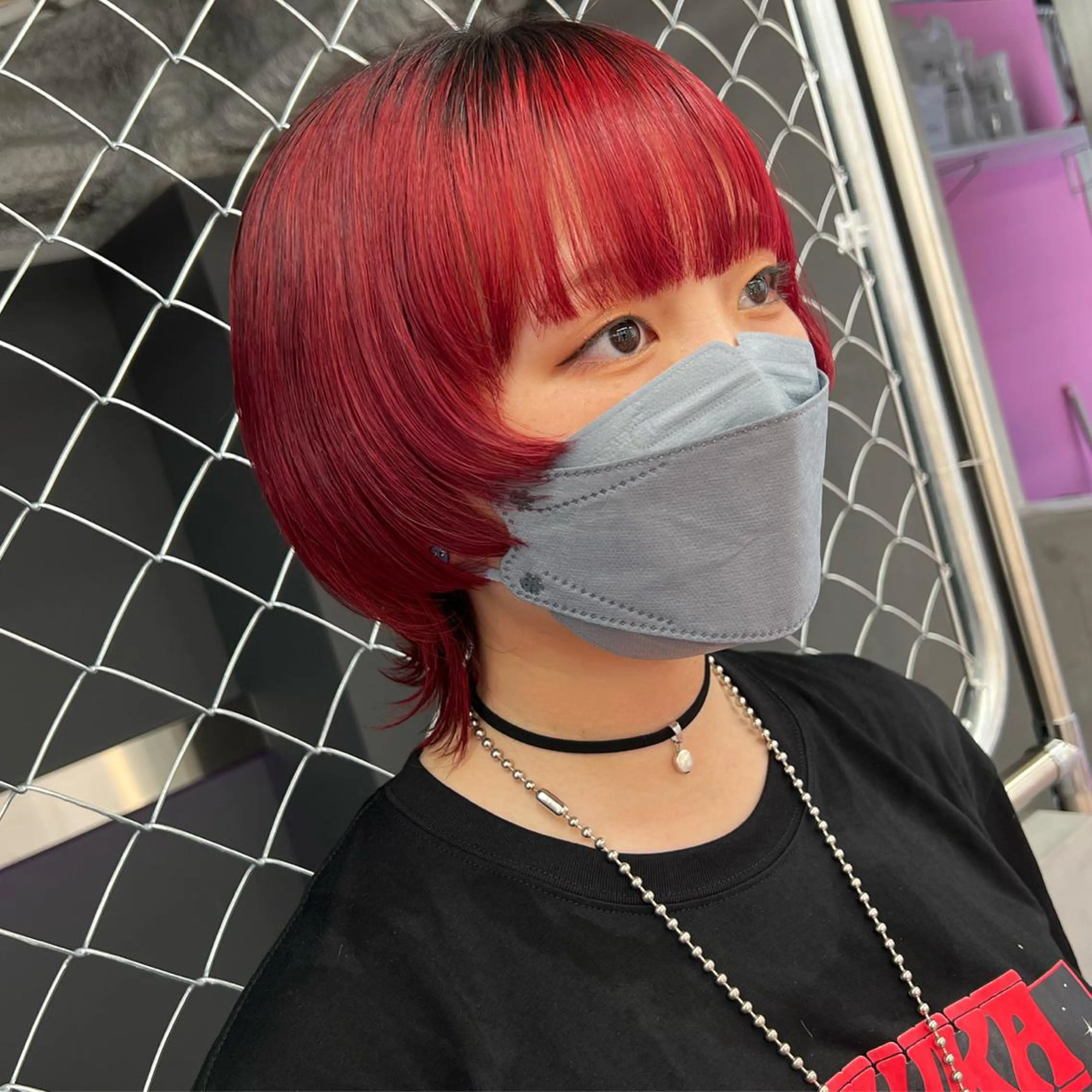 ミディアム カラー ELU.☁️ ARIのヘアスタイル