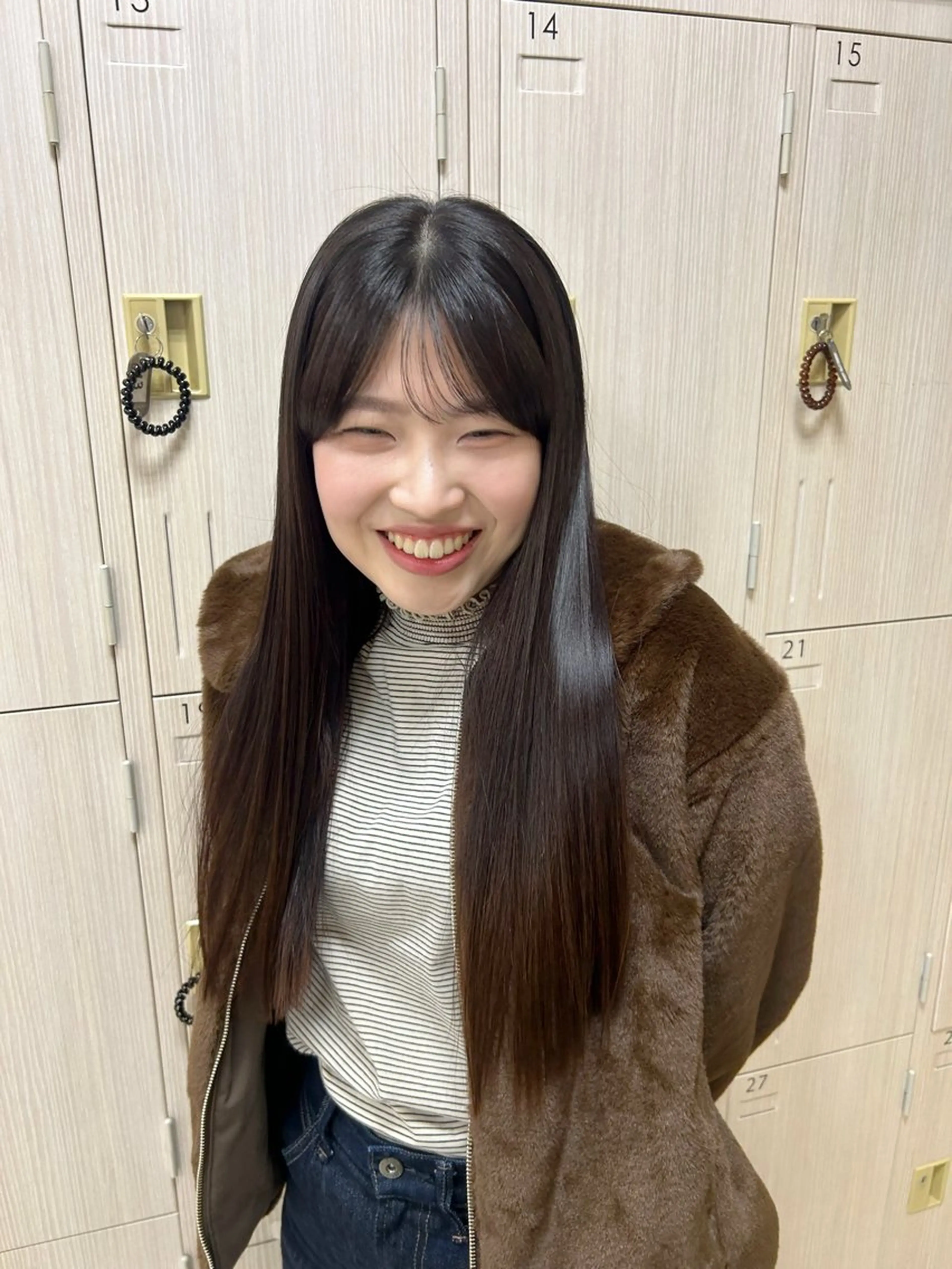 ロング ヘアカラー トリートメント ツヤ感／似合わせ カラー🌿yuiのヘアスタイル