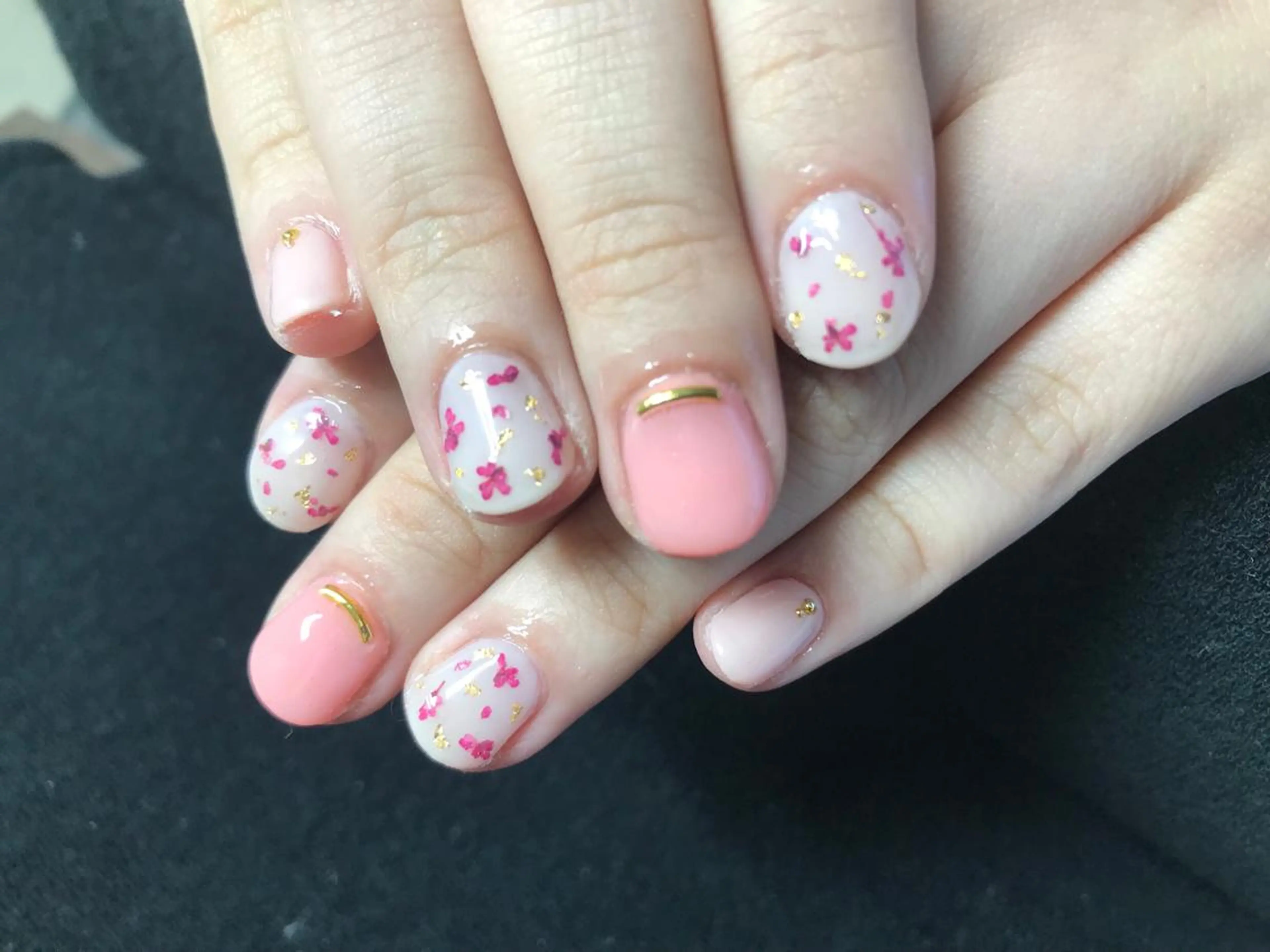 ネイル アートネイル Mana‪ ‪·͜· ❤︎‬のネイルデザイン