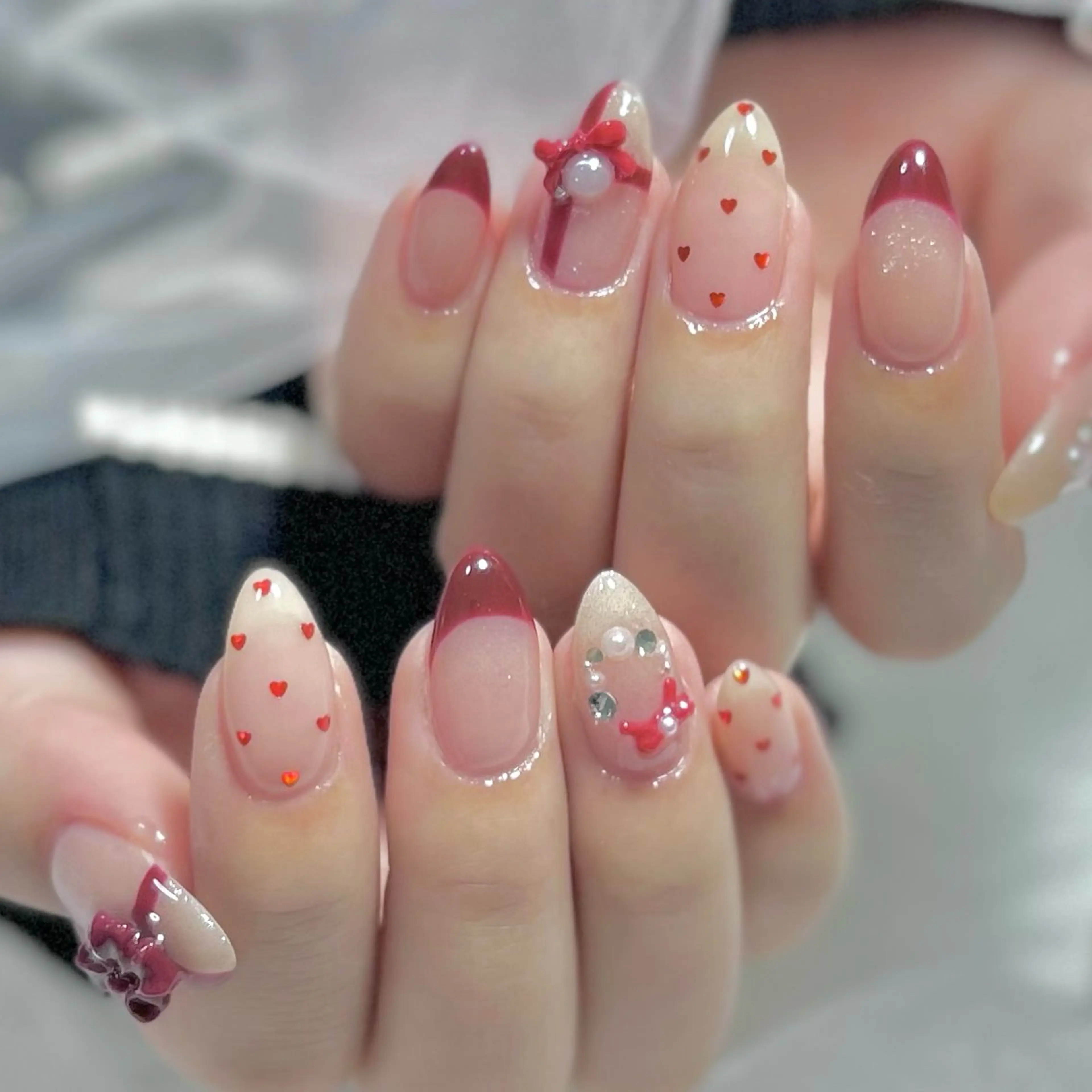 ネイル ハンドネイル ぷりゅねる Nanamiのネイルデザイン