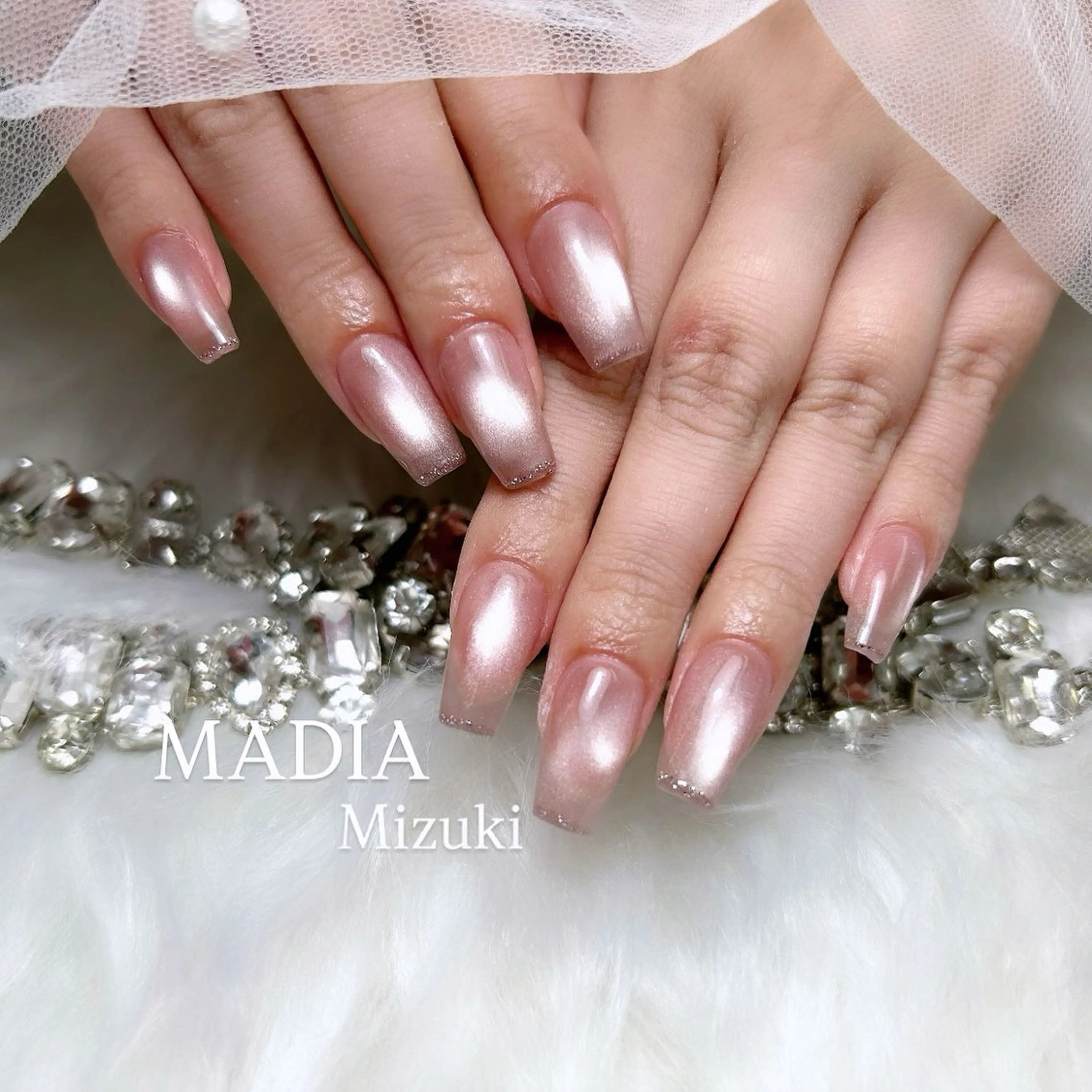 ネイル ワンカラーネイル Nailsalon MADIA所属・石塚 みずきのネイルデザイン