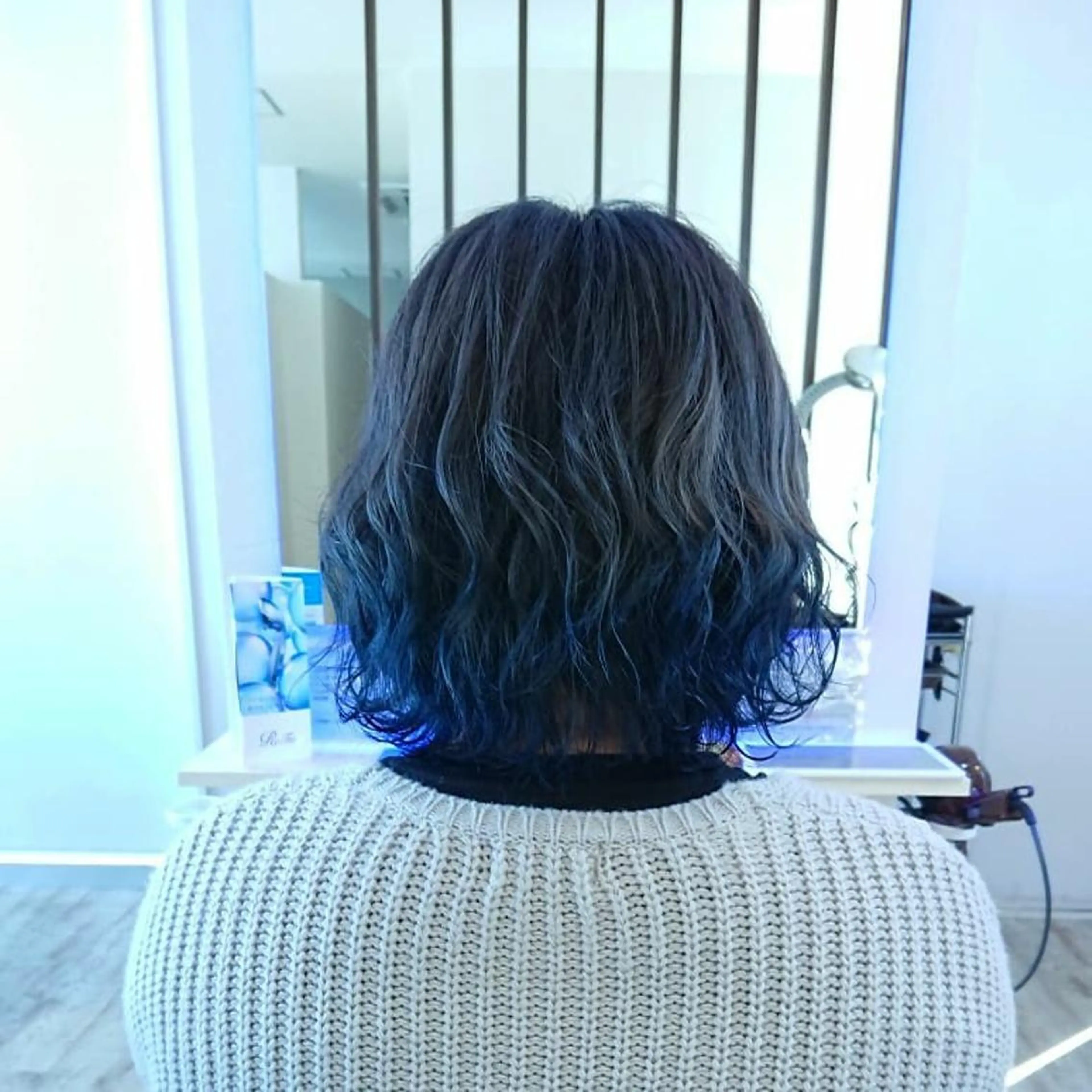 ミディアム カラー 小林 伸行のヘアスタイル