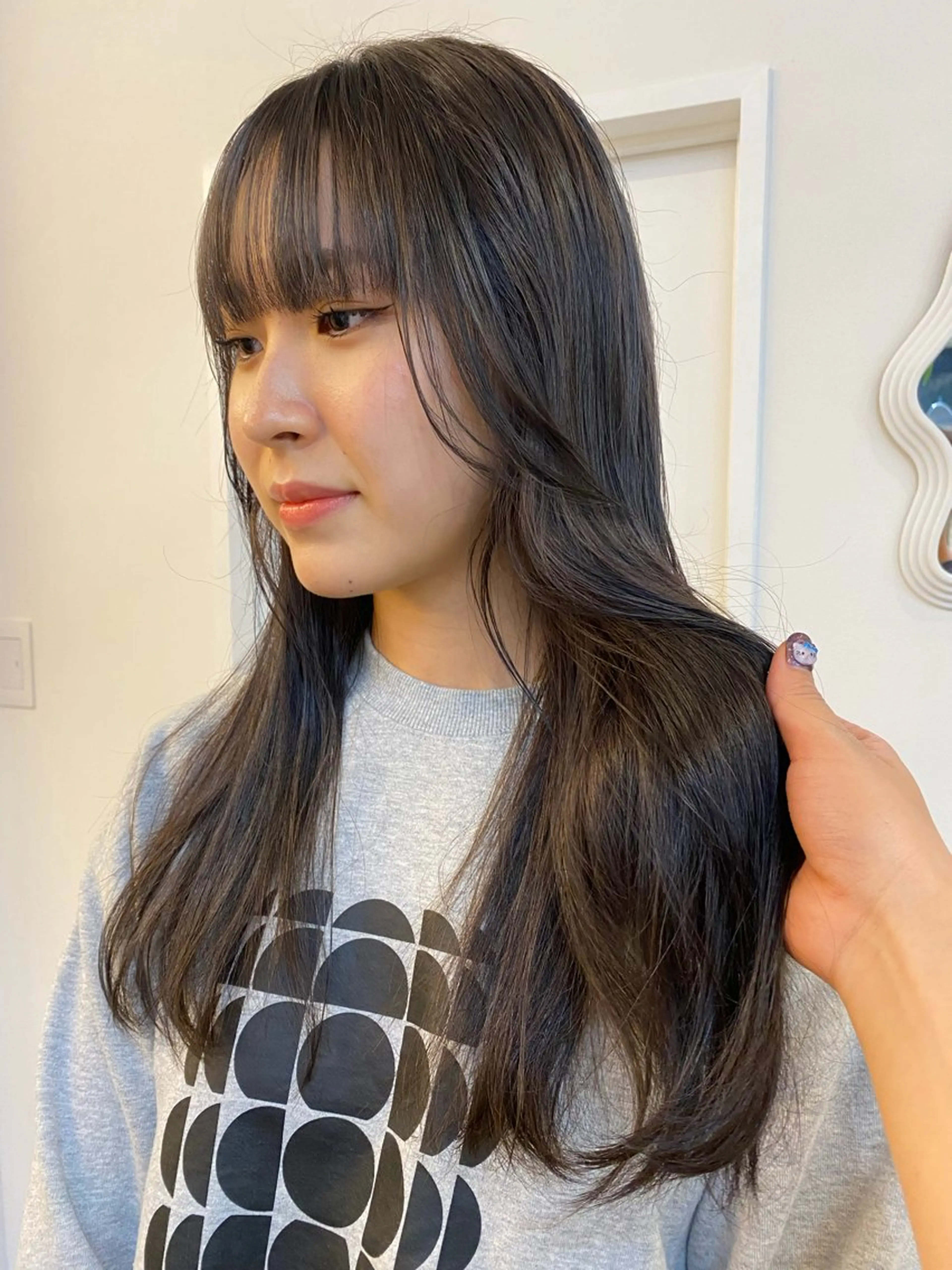 ロング カラー hair design chouchou所属・ichika/福岡 /透明感カラー🤎のヘアスタイル