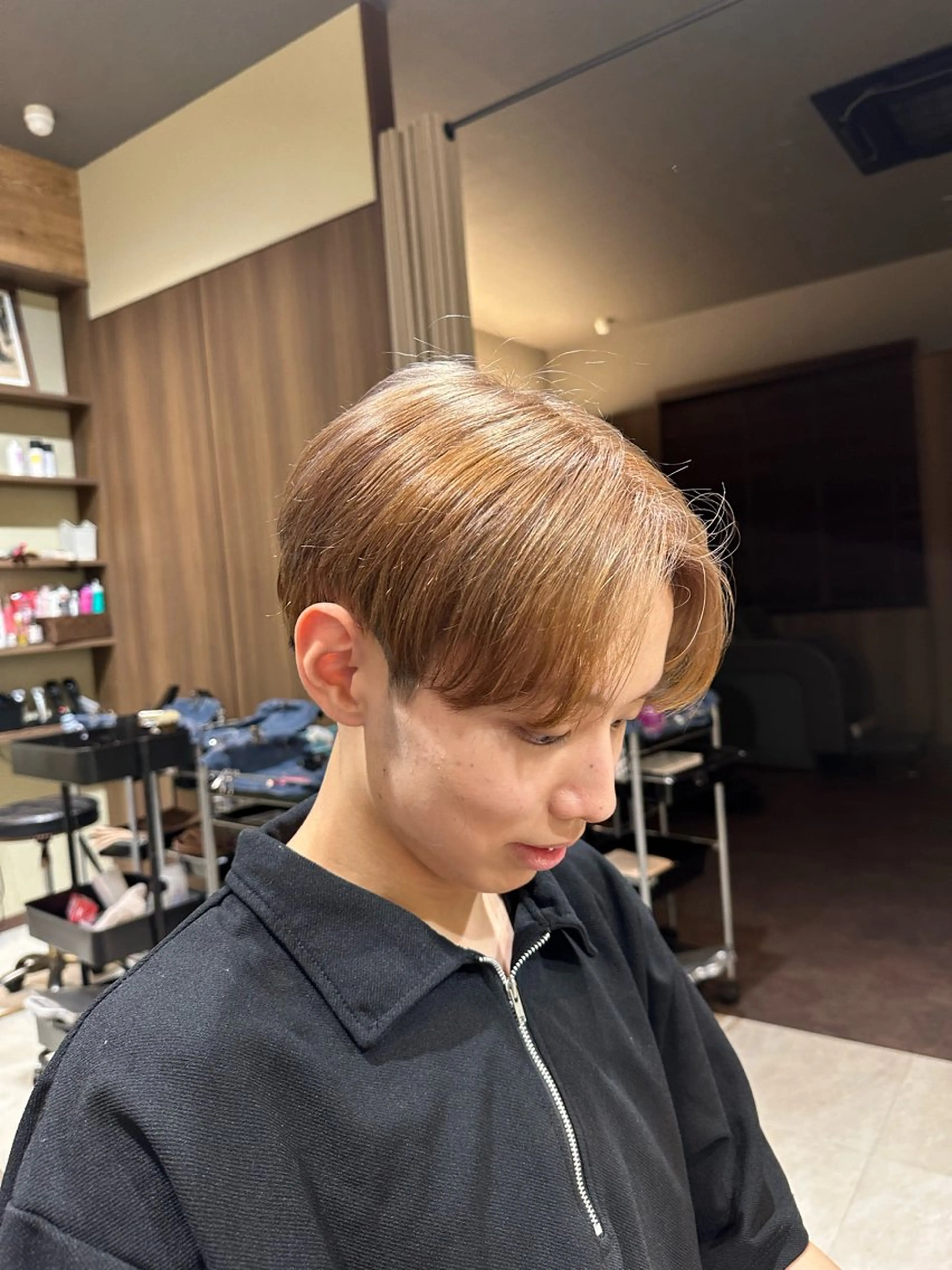 ショート ヘッドスパ 渡邉 悠作のヘアスタイル