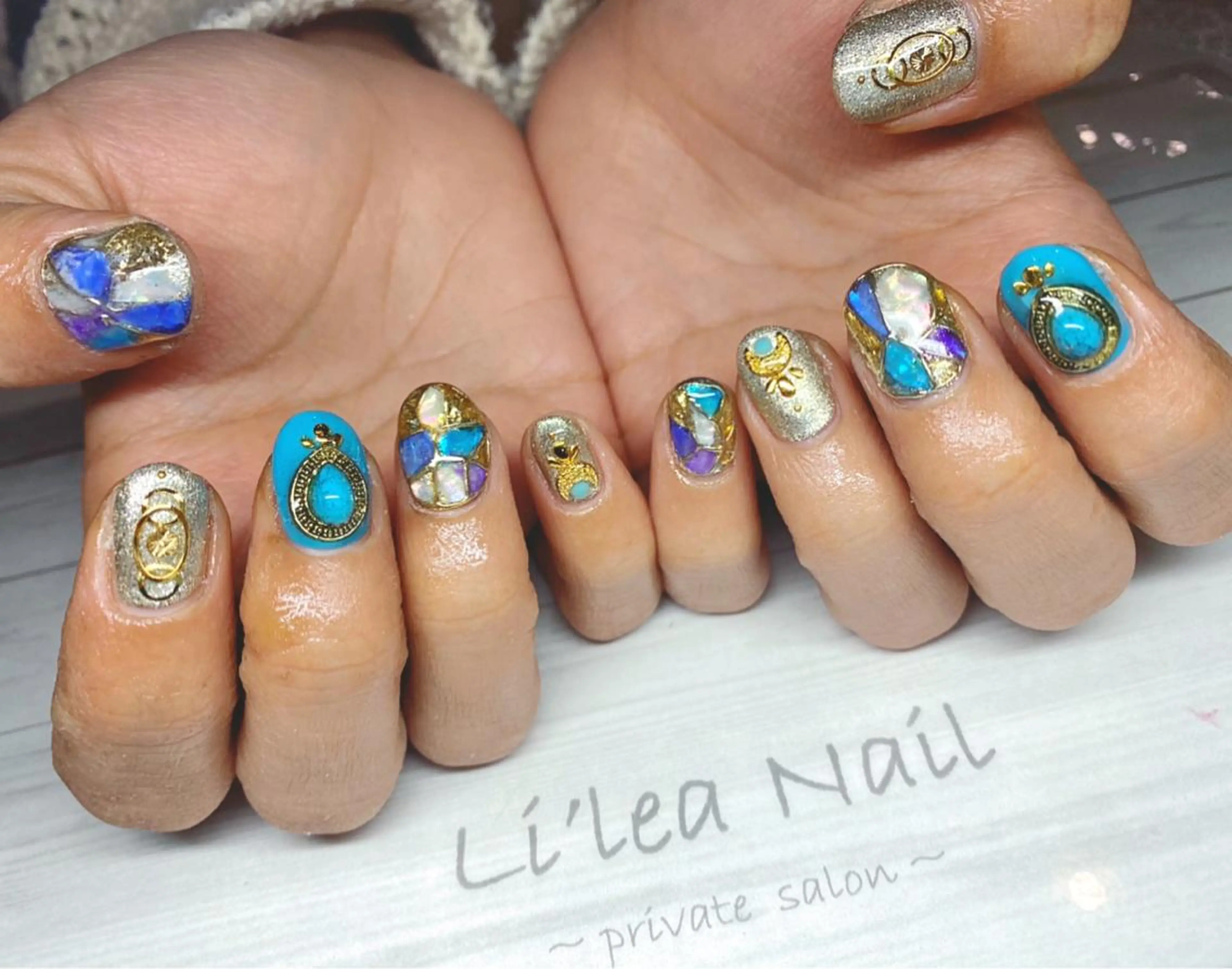 ネイル Li'leaNail AINAのネイルデザイン